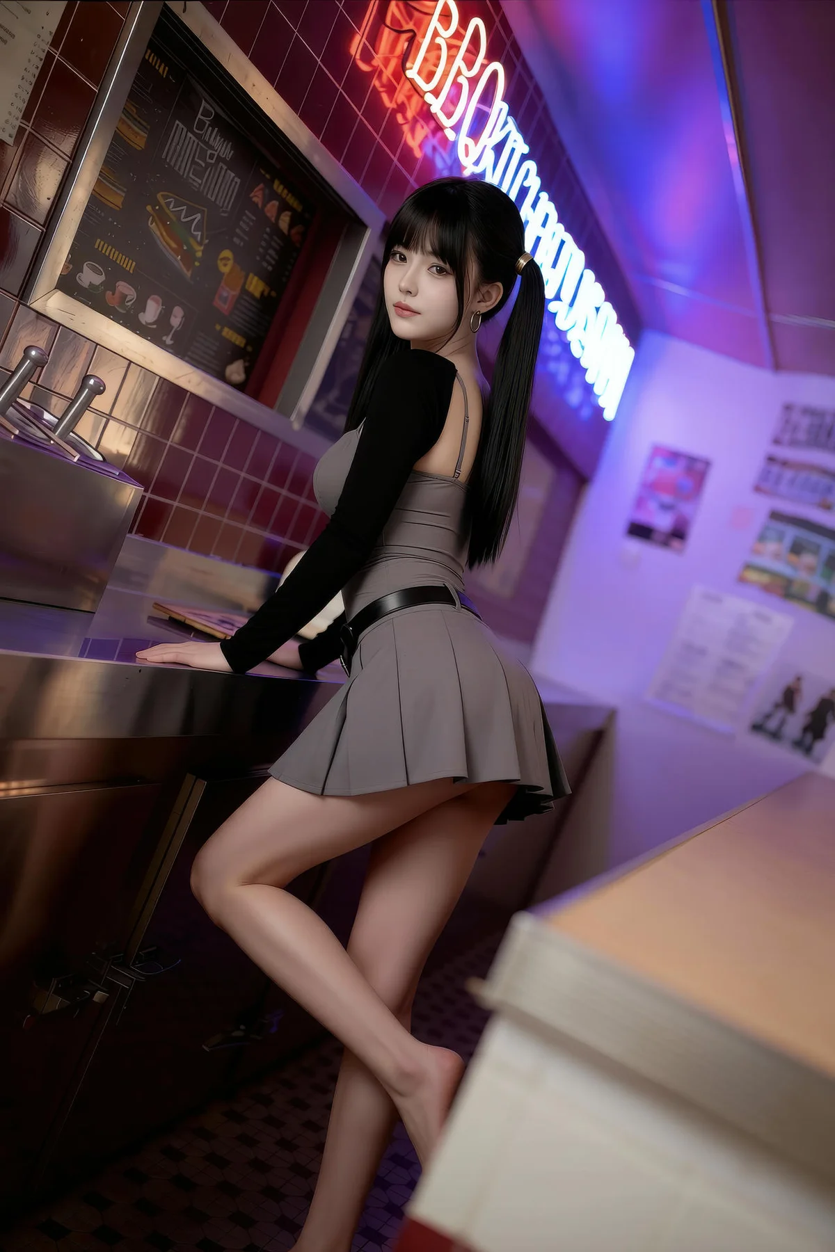 AIG  No.495 柚柚sasa爆乳短裙少女 - 45