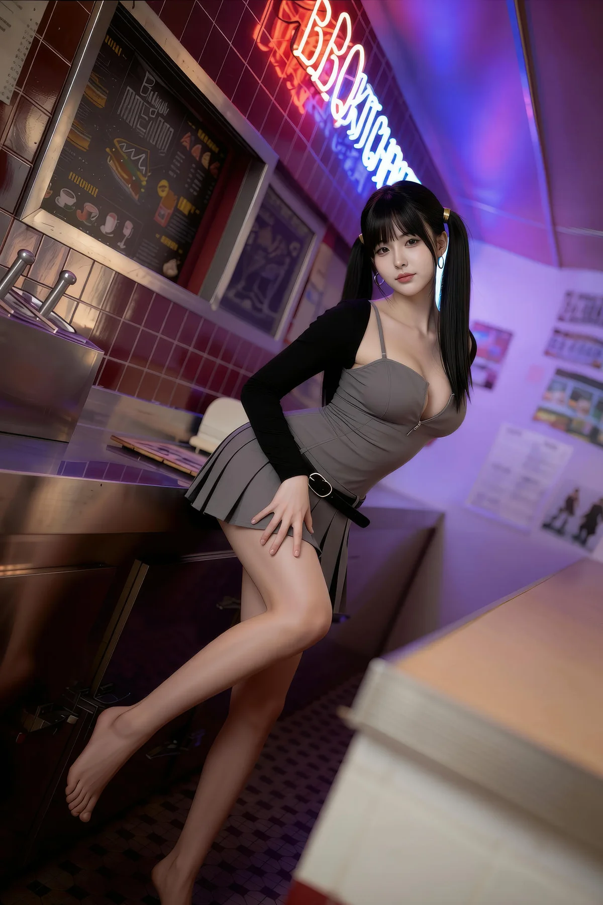 AIG  No.495 柚柚sasa爆乳短裙少女 - 47