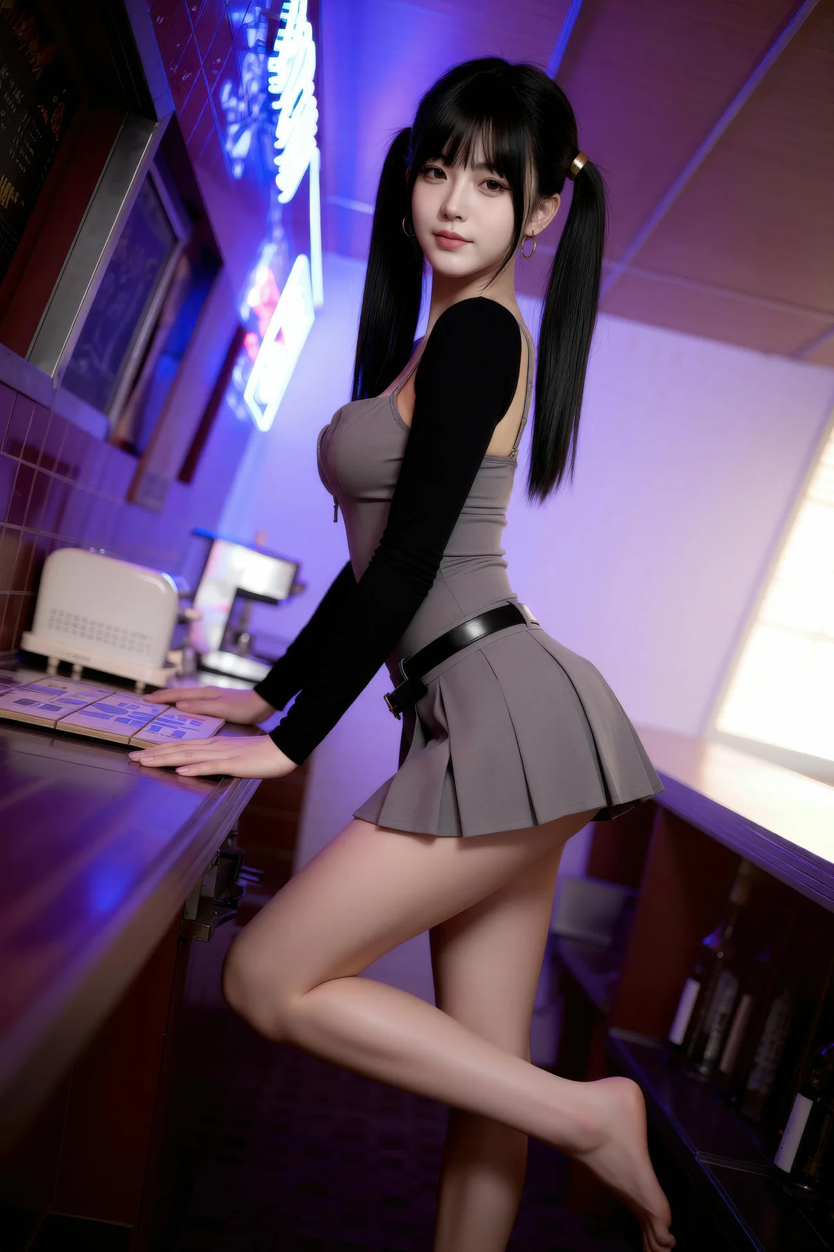 AIG  No.495 柚柚sasa爆乳短裙少女 - 49