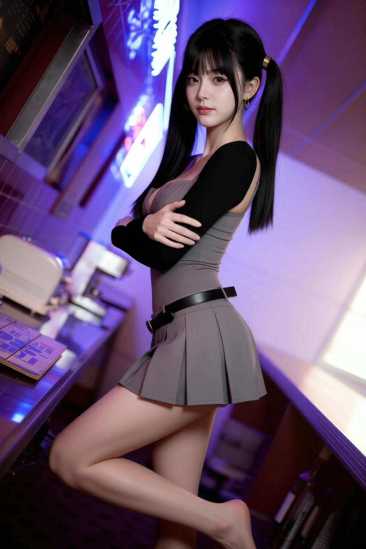 AIG  No.495 柚柚sasa爆乳短裙少女 - 54
