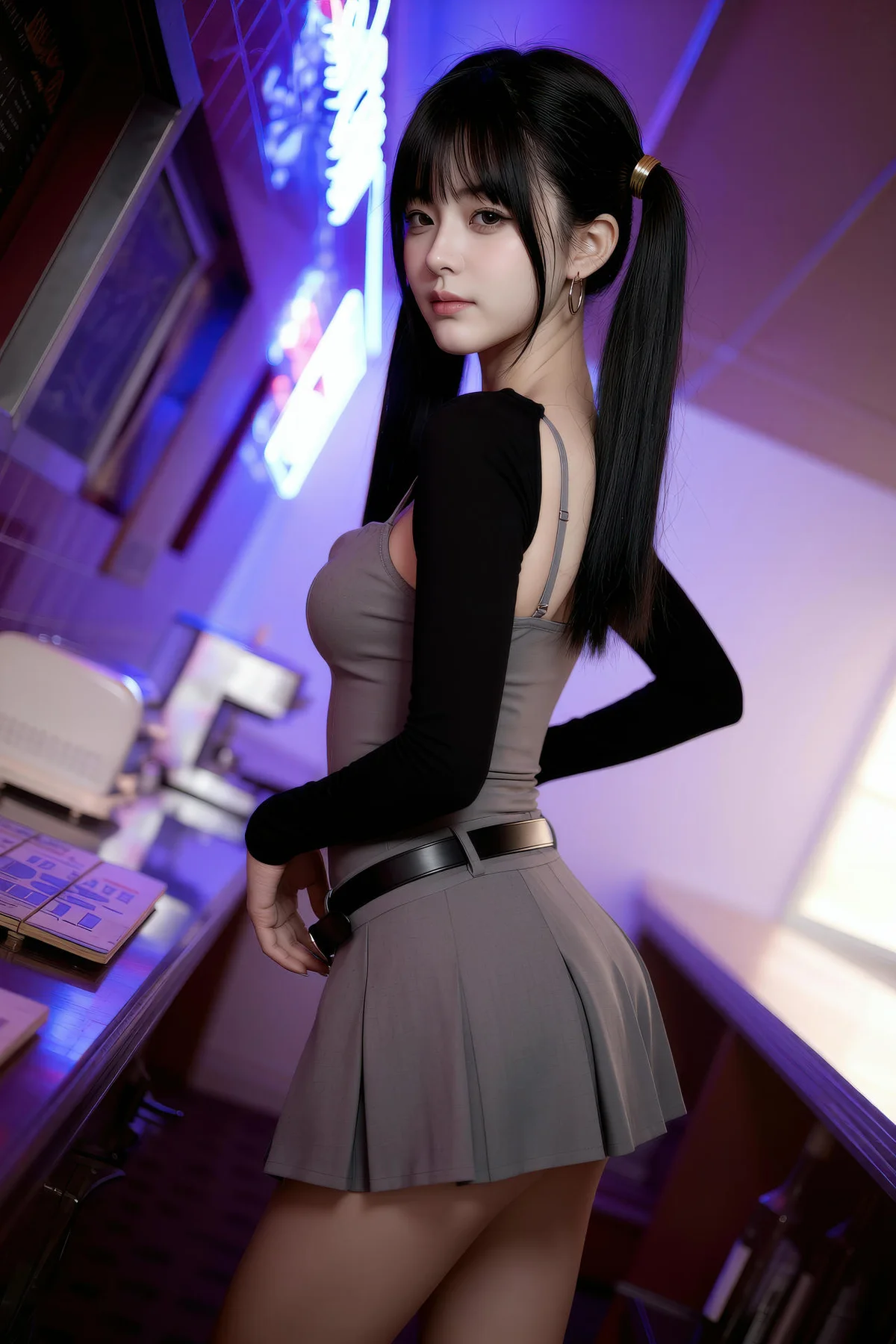 AIG  No.495 柚柚sasa爆乳短裙少女 - 56