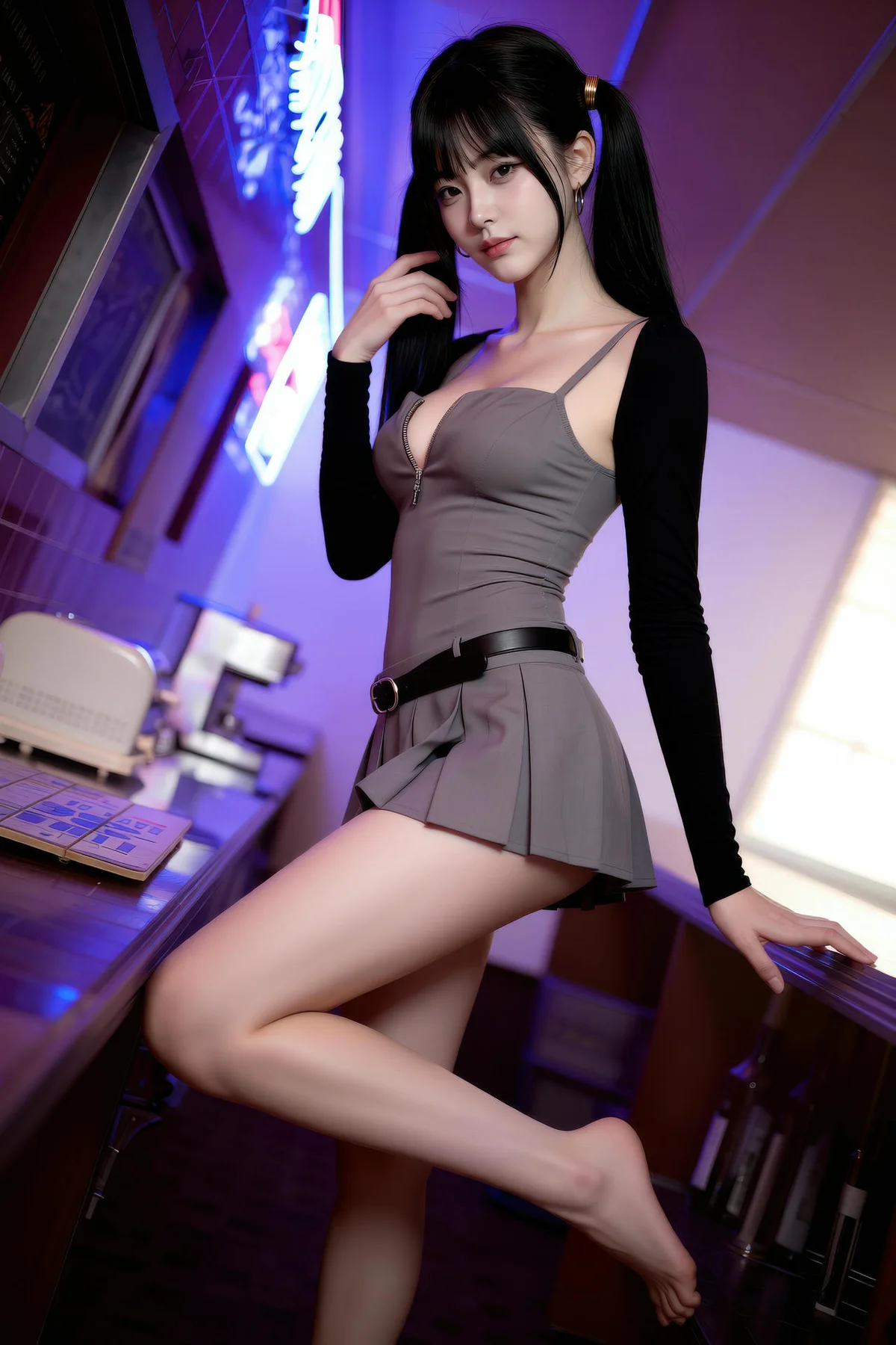 AIG  No.495 柚柚sasa爆乳短裙少女 - 57