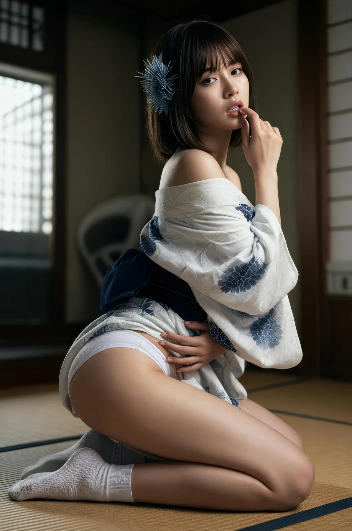 AIG  No.500 小乔制服香肩写真 - 53