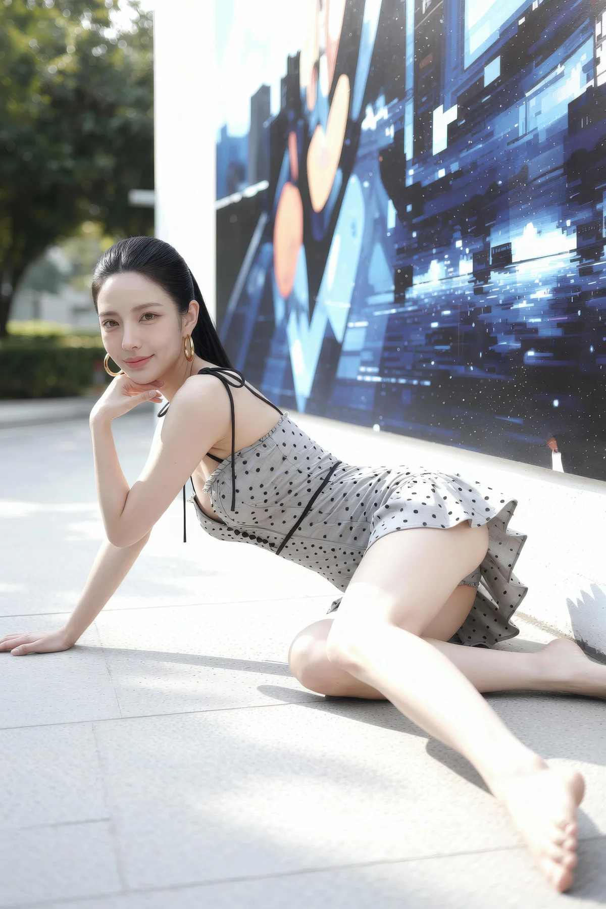AIG  No.503 米妹街拍美裙美腿 - 12