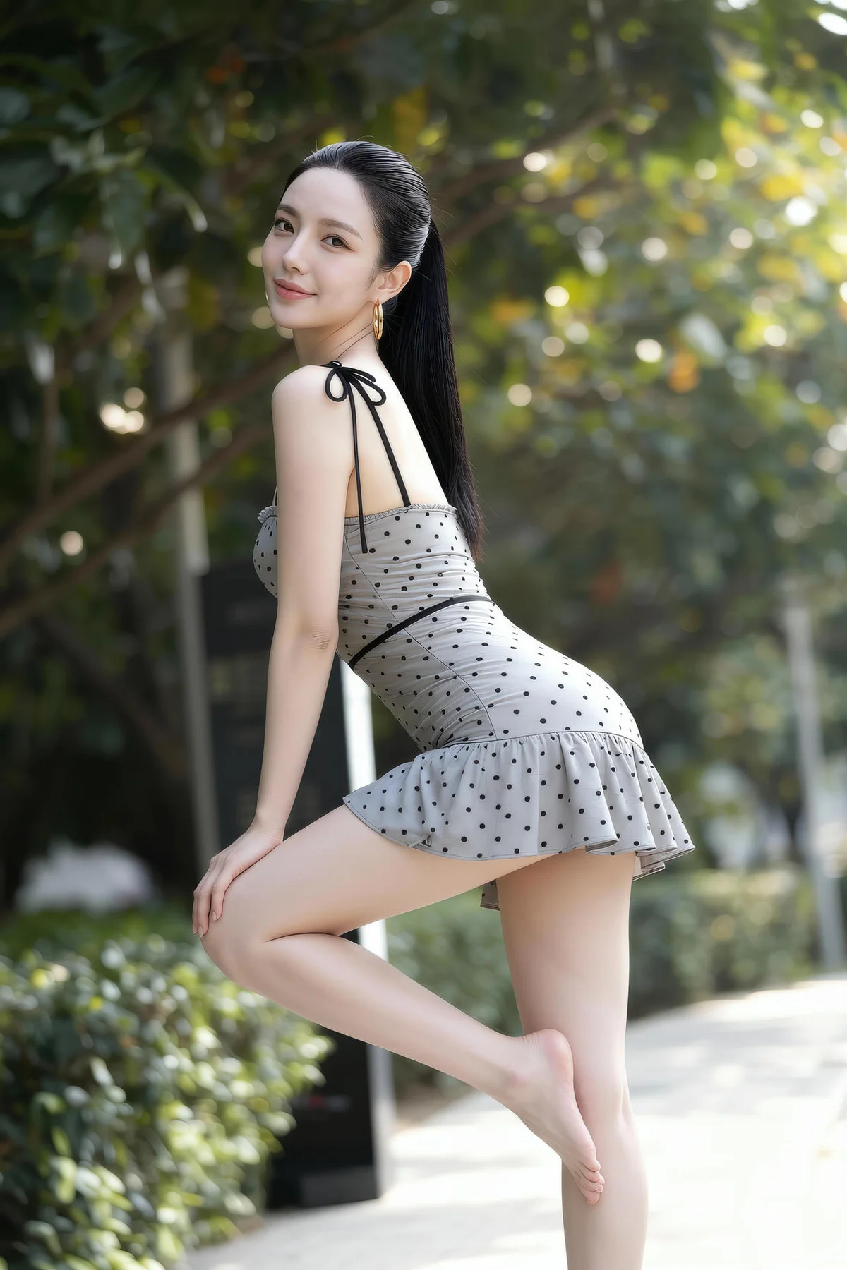 AIG  No.503 米妹街拍美裙美腿 - 20