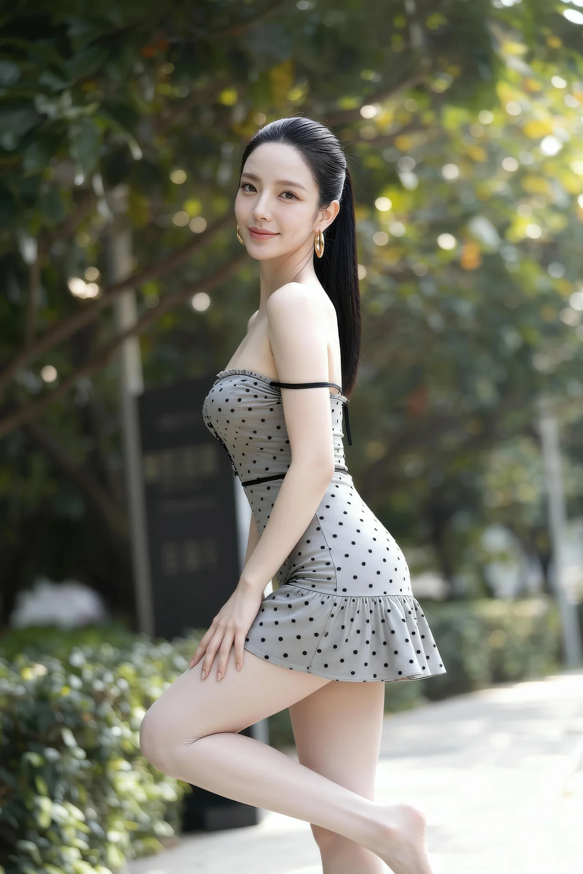 AIG  No.503 米妹街拍美裙美腿 - 25