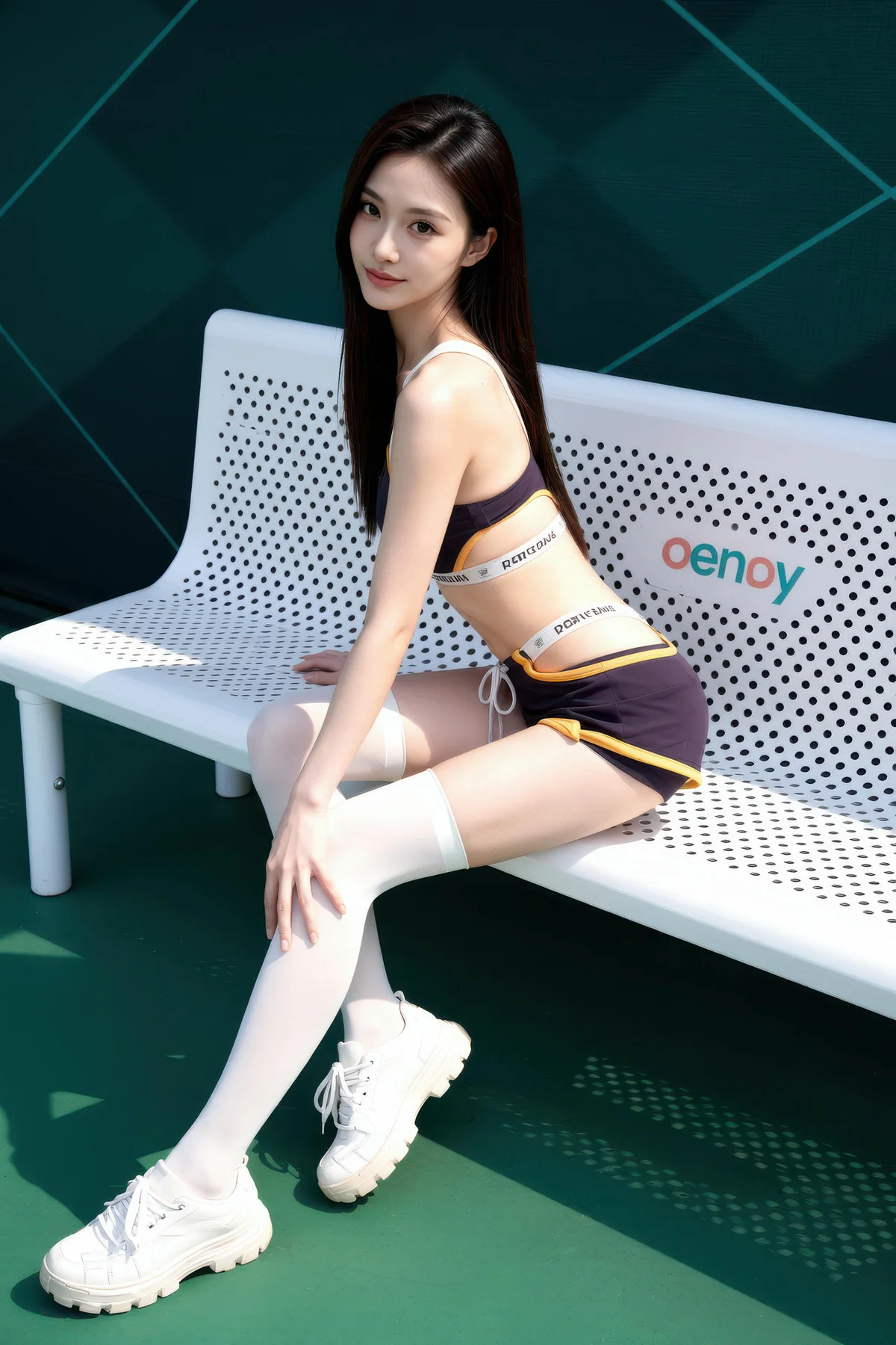 AIG  No.505 猫猫er运动网球美女 - 35