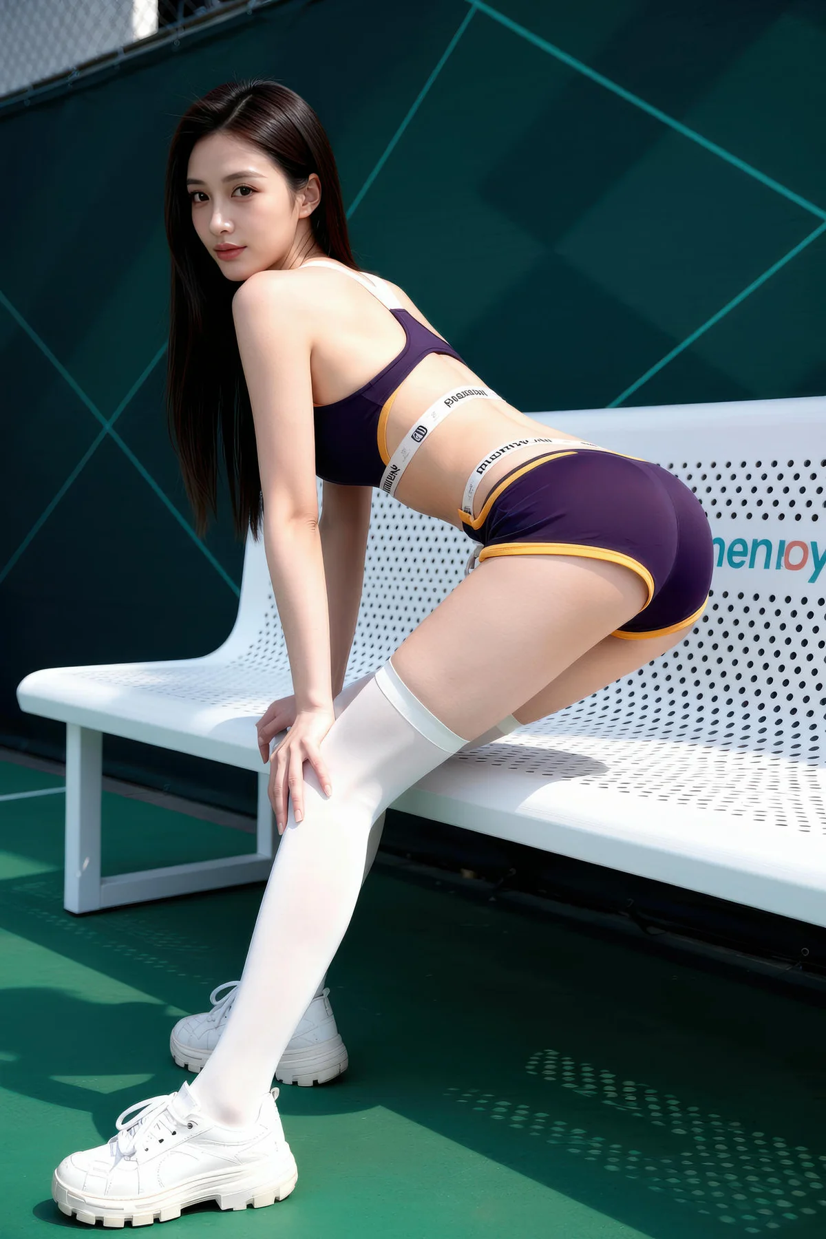 AIG  No.505 猫猫er运动网球美女 - 37