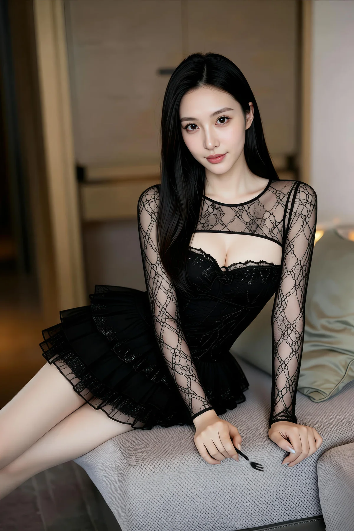 AIG  No.507 猫猫er黑丝蕾丝美腿 - 41