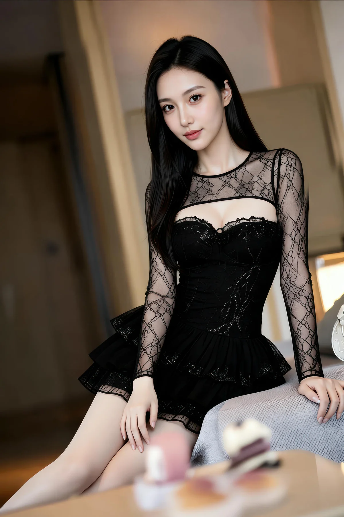 AIG  No.507 猫猫er黑丝蕾丝美腿 - 42