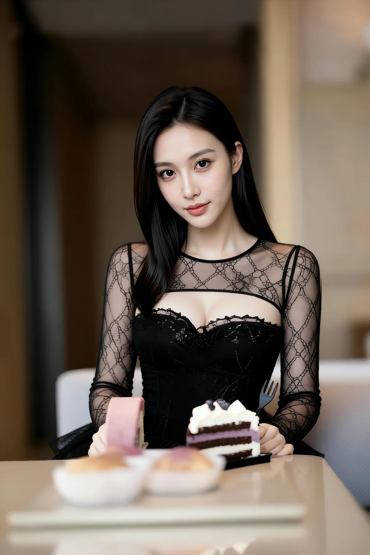 AIG  No.507 猫猫er黑丝蕾丝美腿 - 44