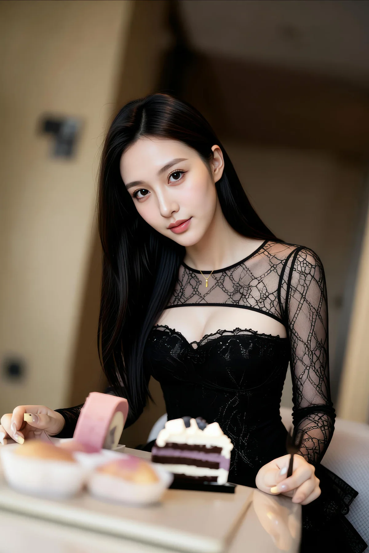 AIG  No.507 猫猫er黑丝蕾丝美腿 - 45