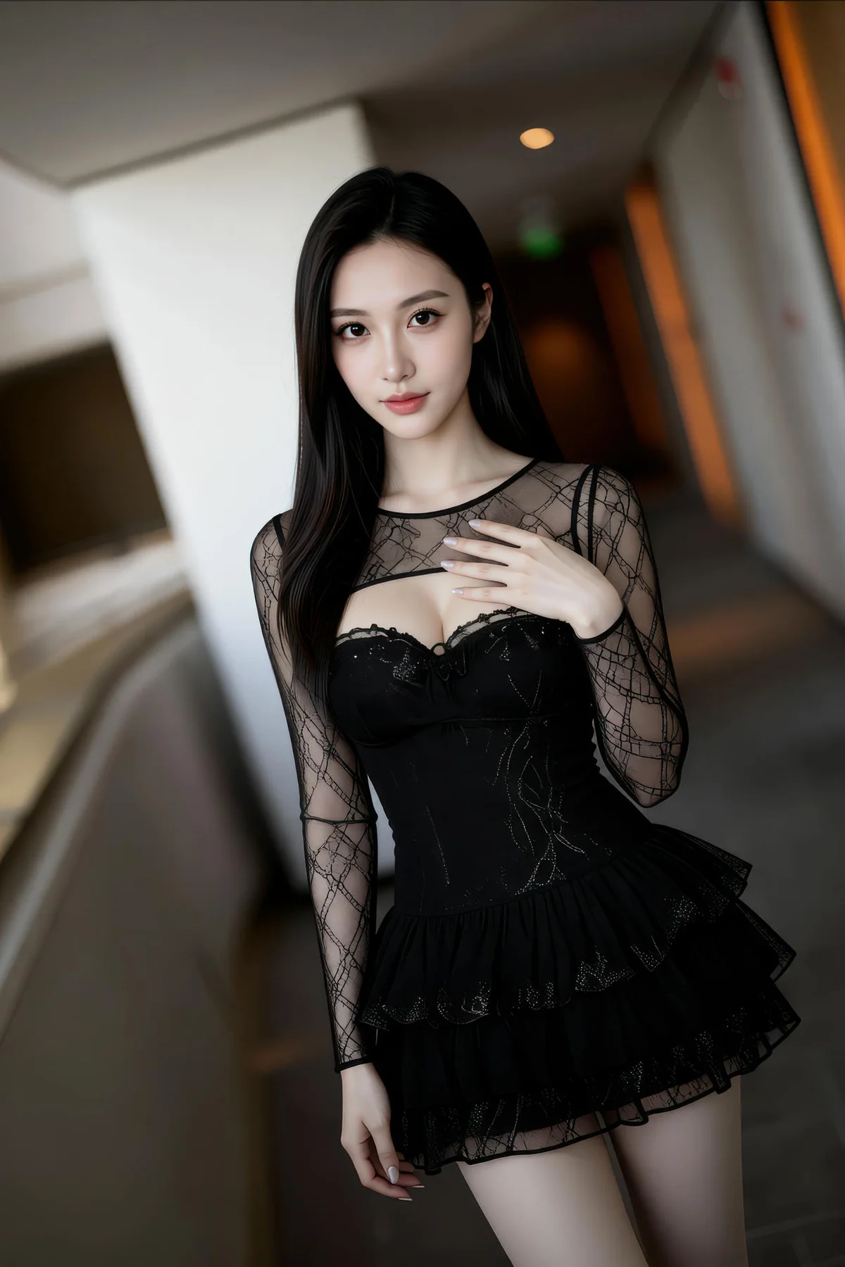 AIG  No.507 猫猫er黑丝蕾丝美腿 - 46