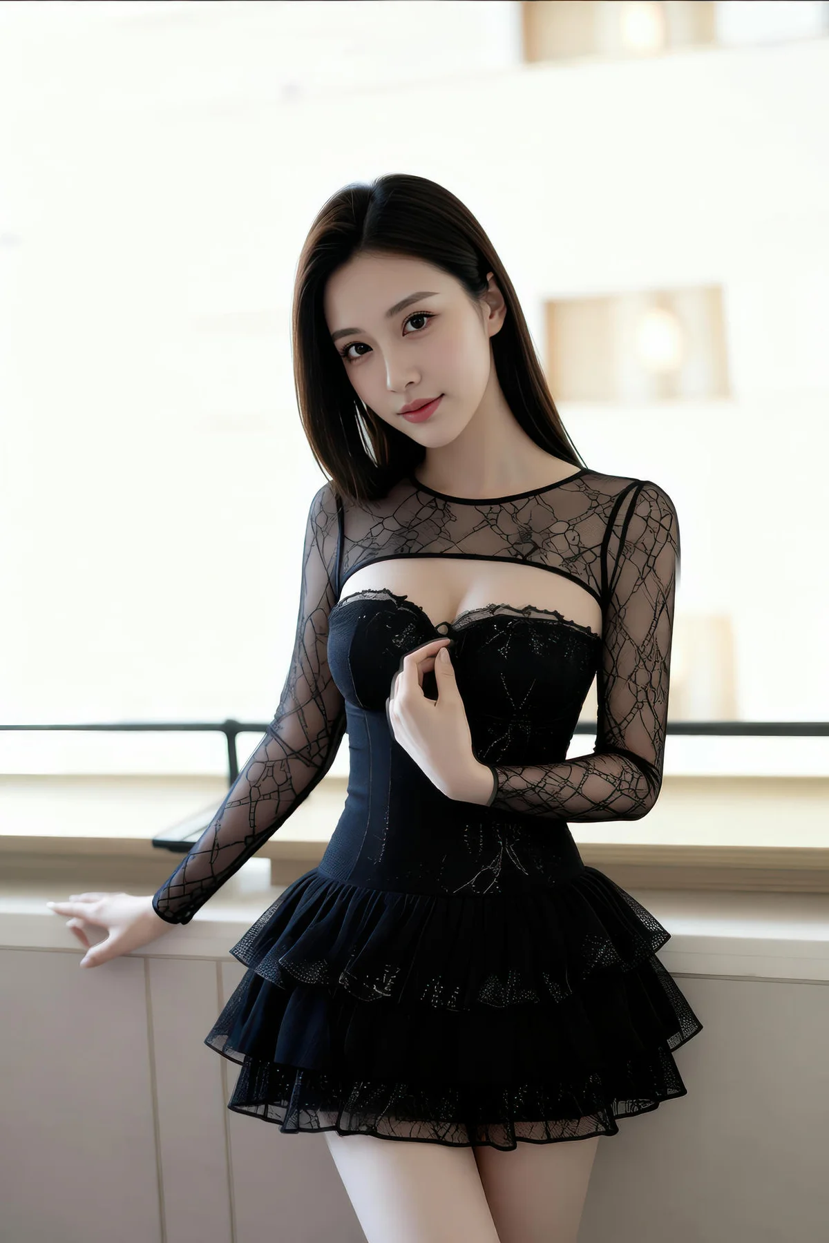 AIG  No.507 猫猫er黑丝蕾丝美腿 - 55