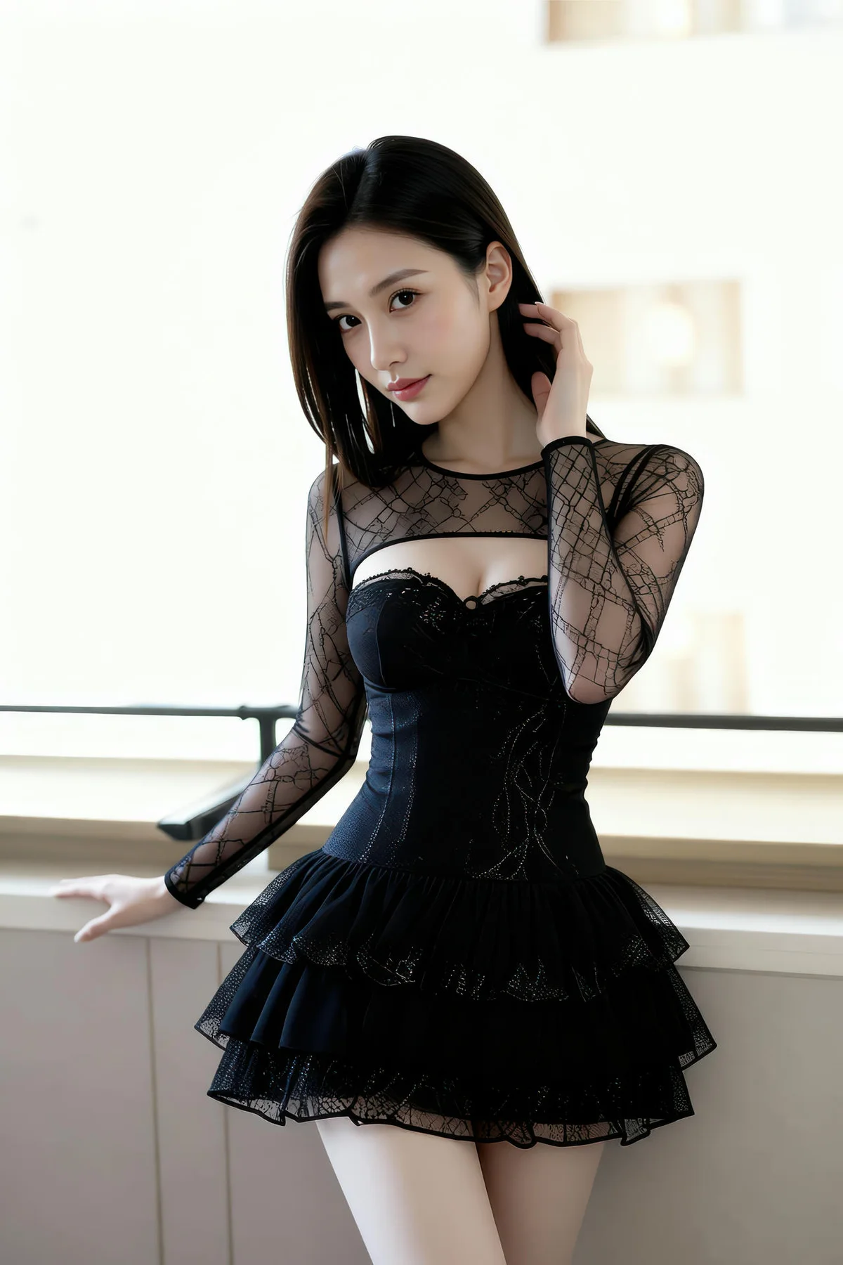 AIG  No.507 猫猫er黑丝蕾丝美腿 - 56