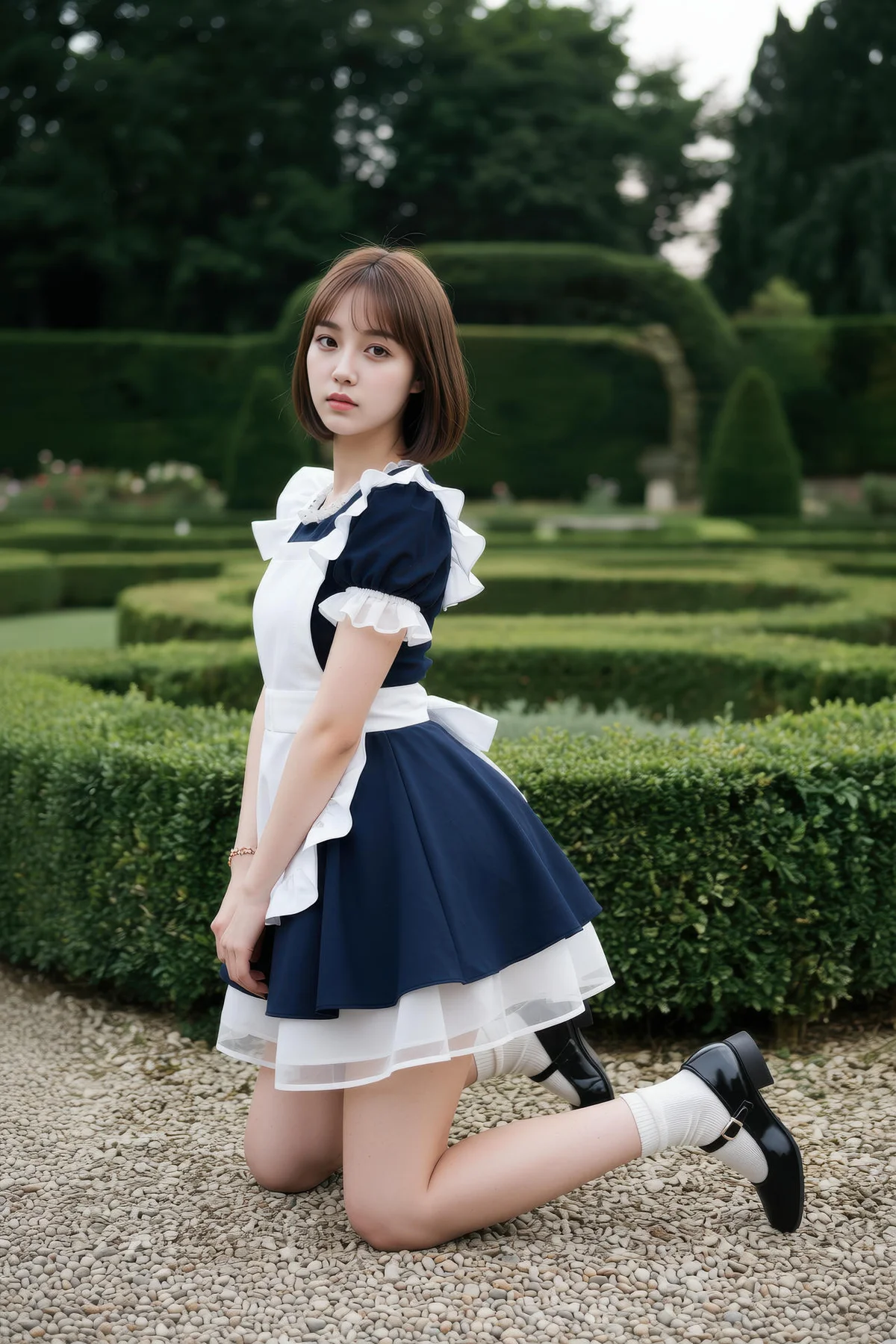 AIG  No.508 小乔女仆制服庄园 - 13