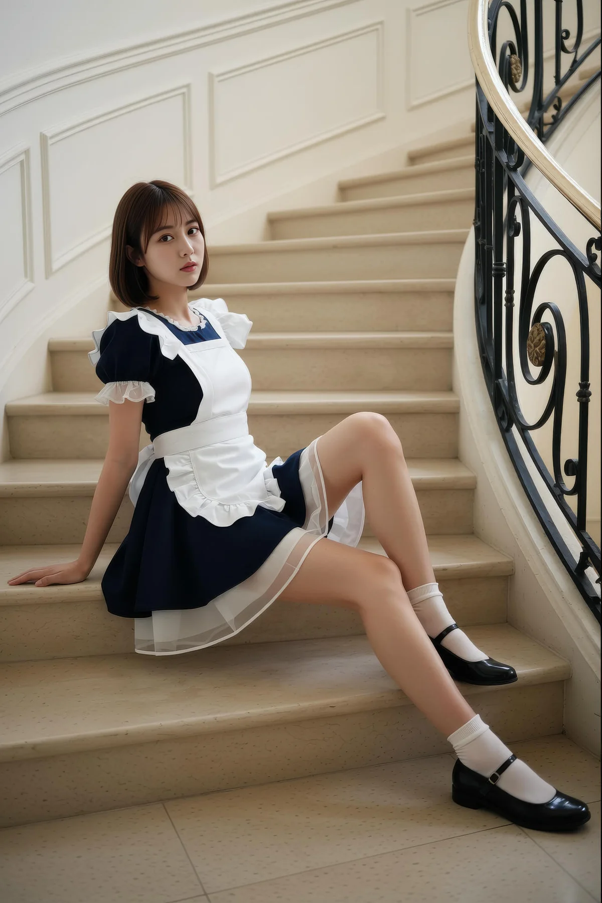AIG  No.508 小乔女仆制服庄园 - 22