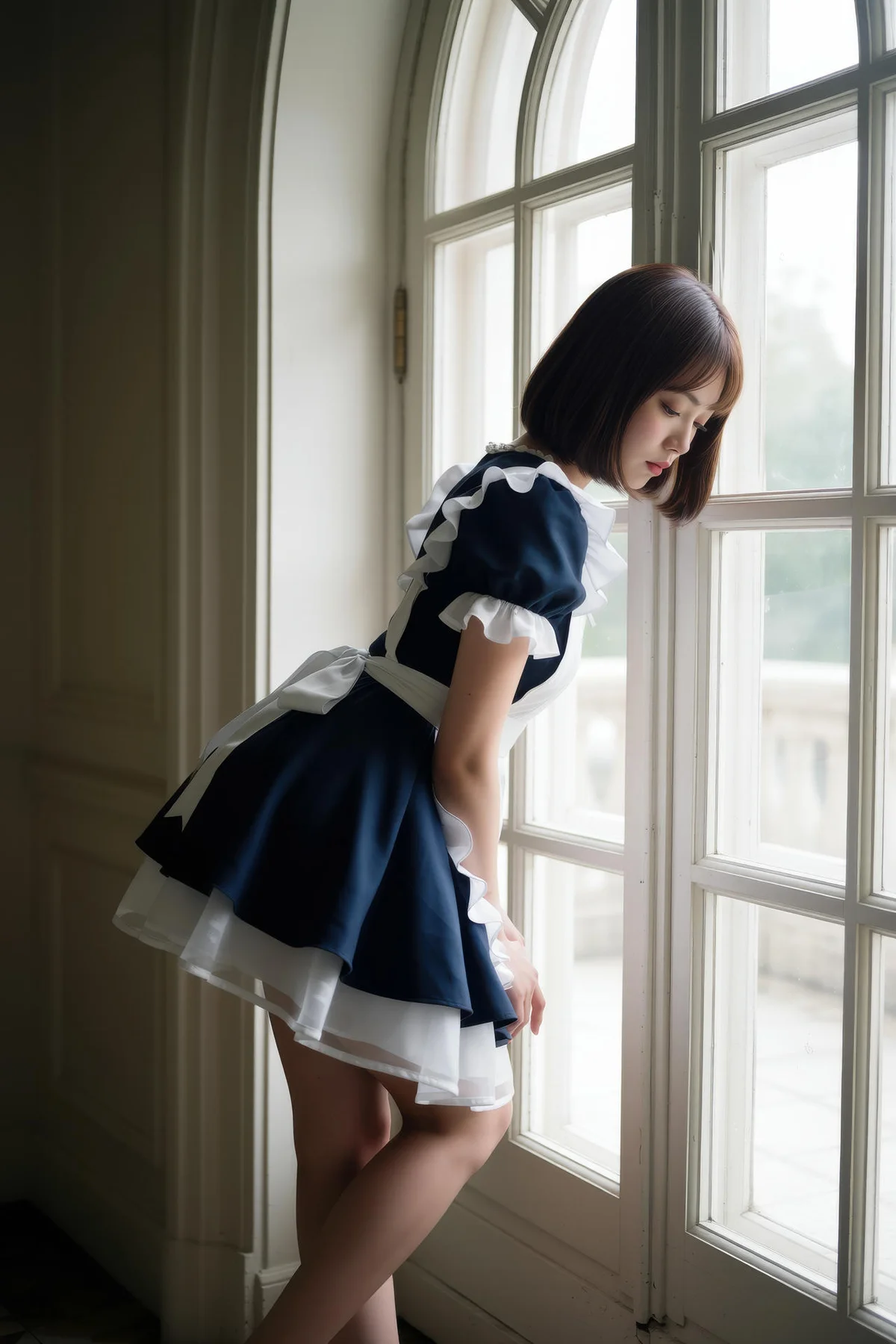 AIG  No.508 小乔女仆制服庄园 - 35