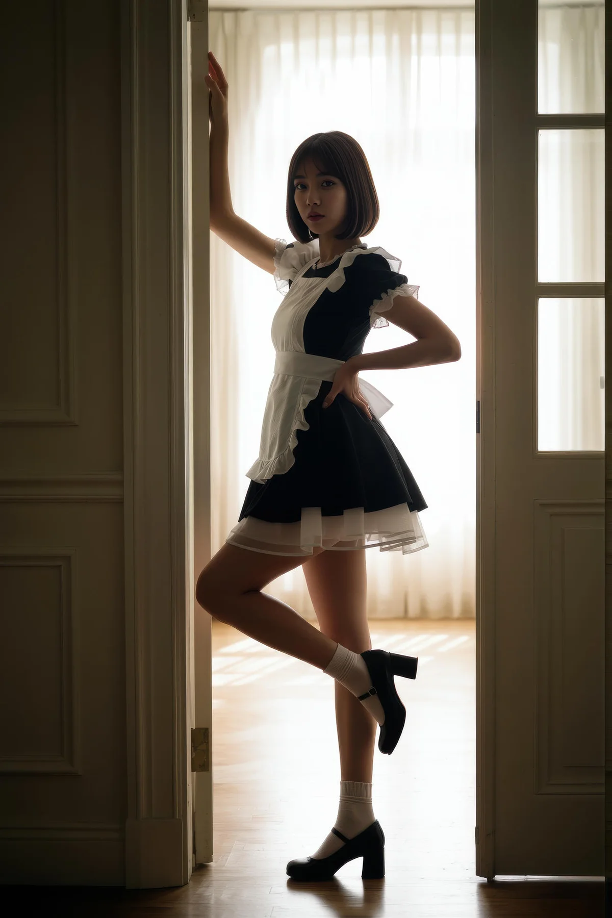 AIG  No.508 小乔女仆制服庄园 - 44