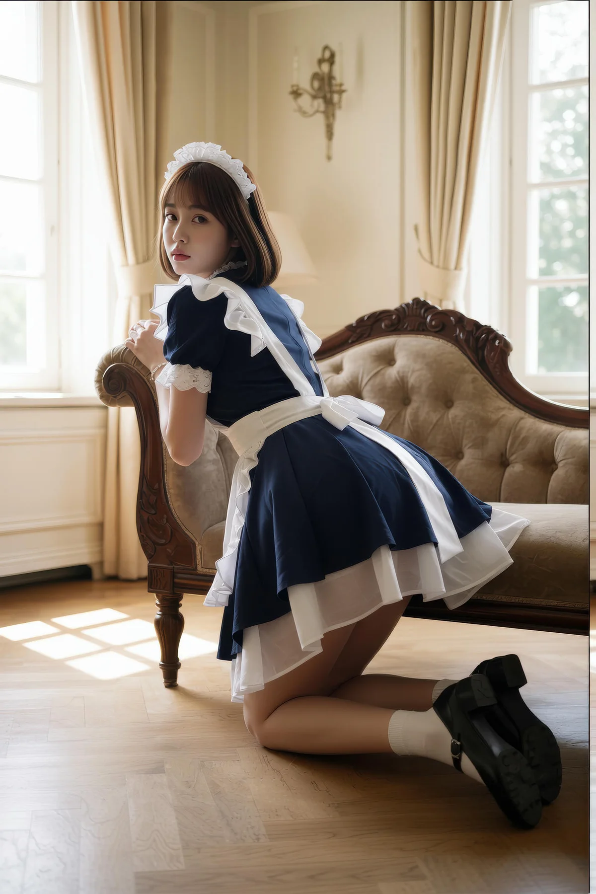 AIG  No.508 小乔女仆制服庄园 - 54