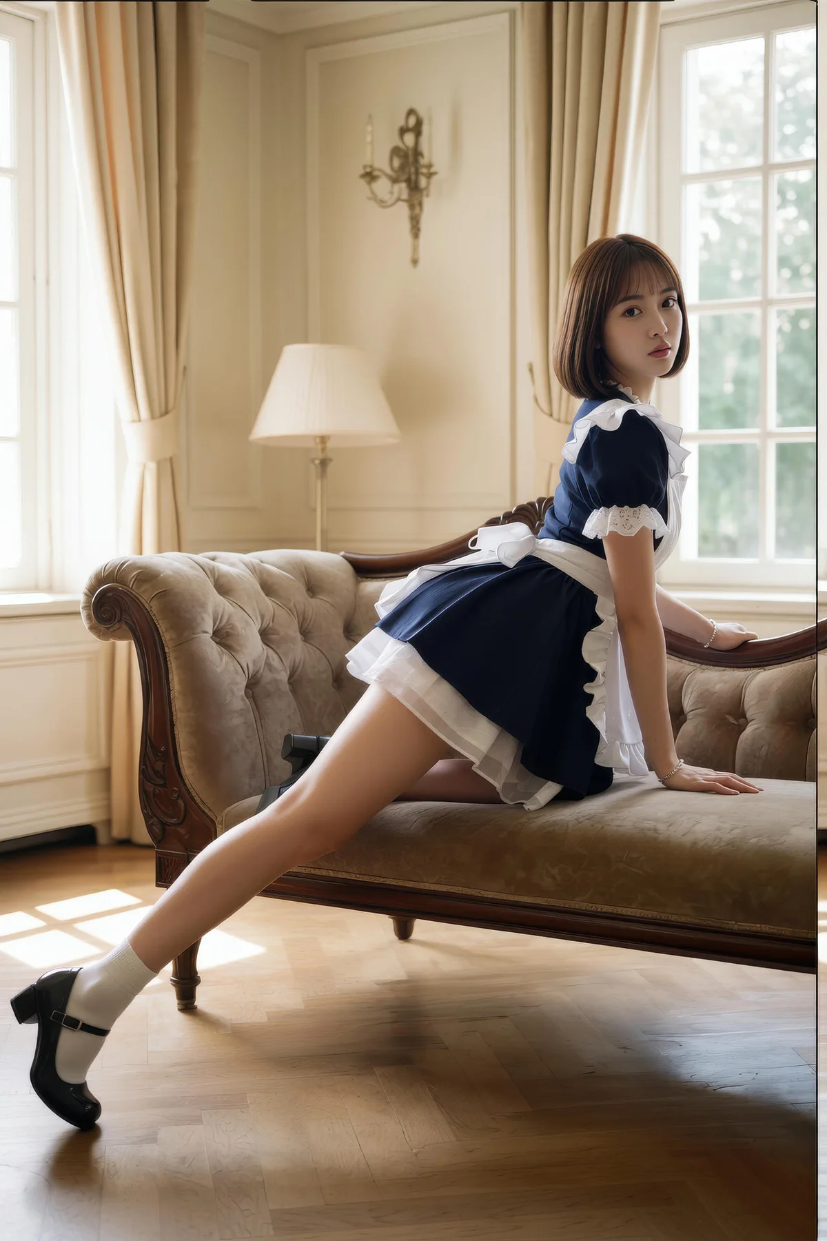 AIG  No.508 小乔女仆制服庄园 - 55