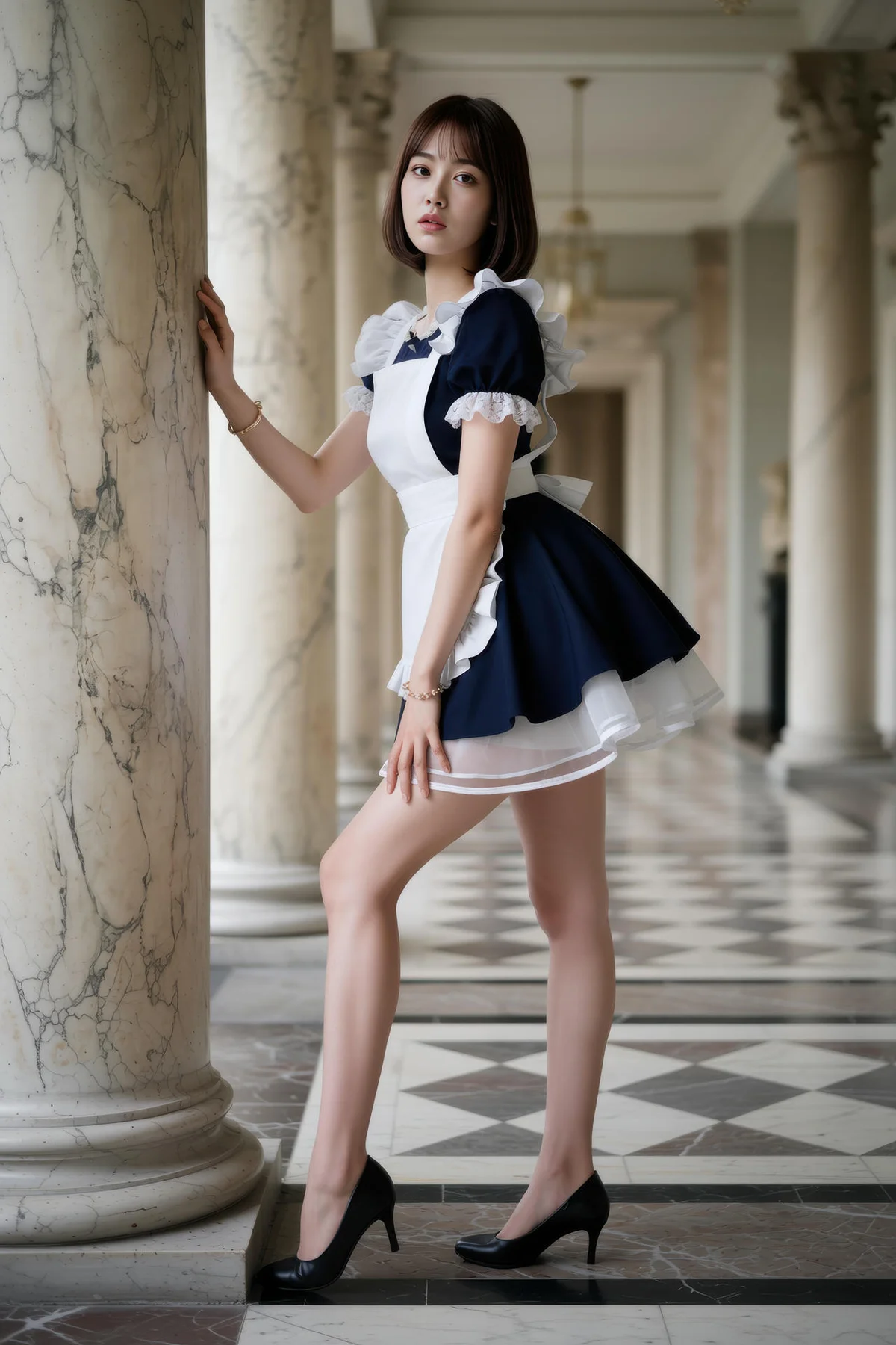 AIG  No.508 小乔女仆制服庄园 - 60