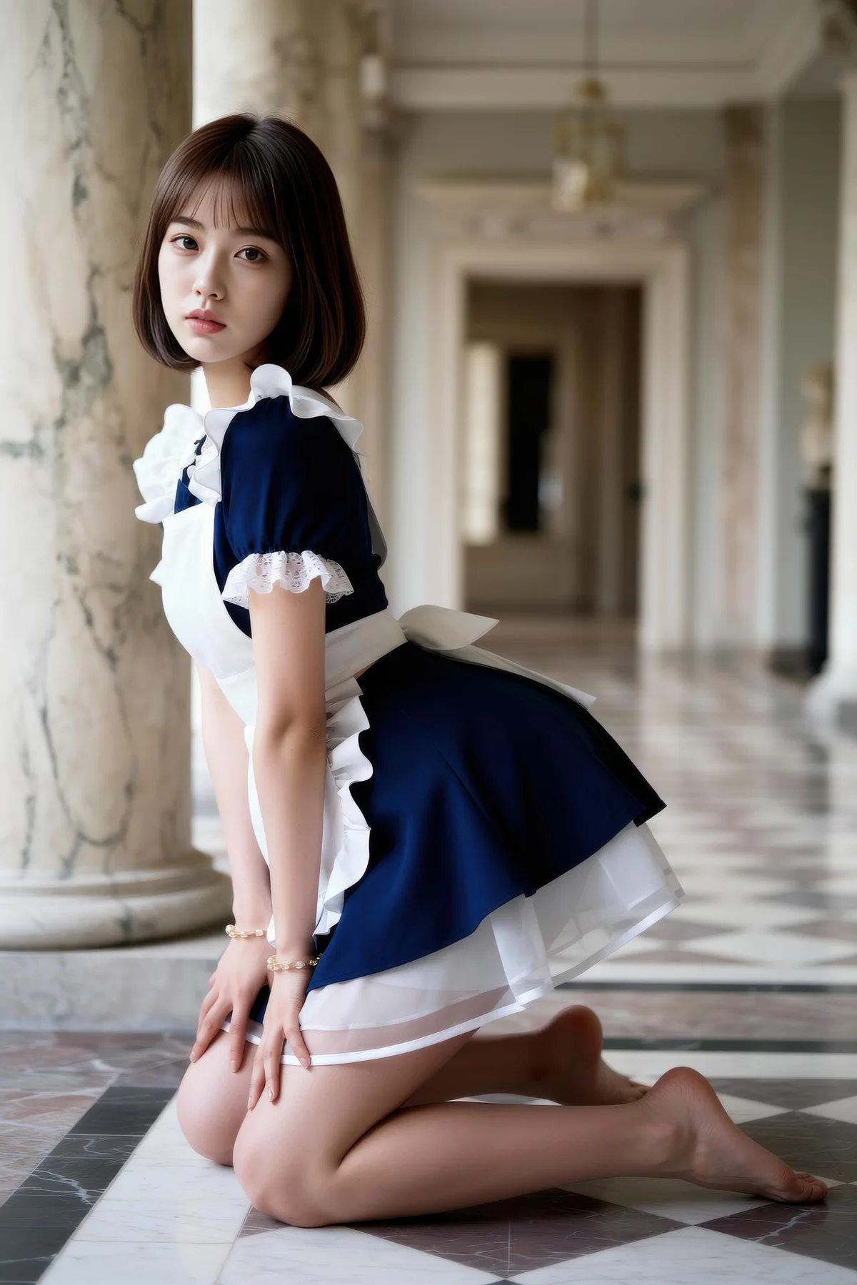 AIG  No.508 小乔女仆制服庄园 - 61