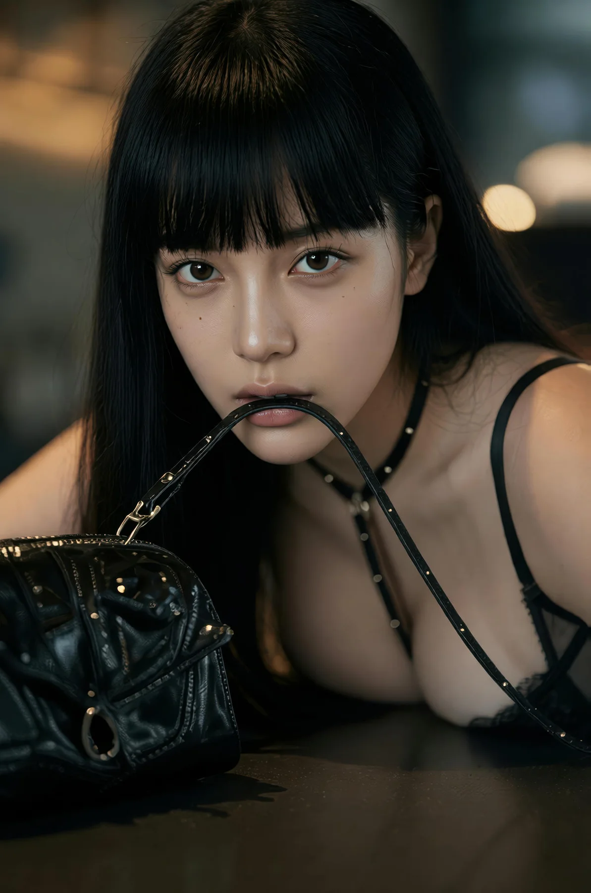 AIG  No.516 九歌lina白色褶皱裙长腿 - 22