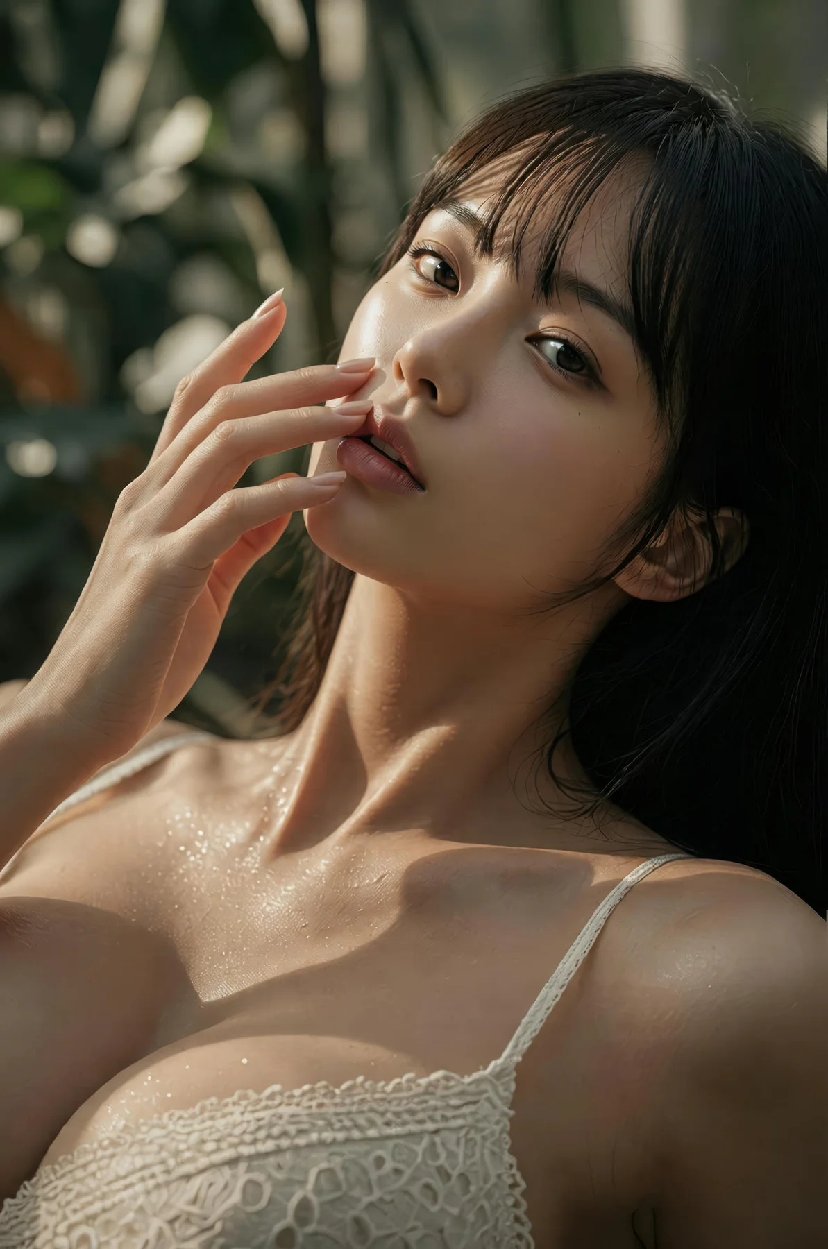 AIG  No.518 芭喜mila花室白色内衣写真 - 53