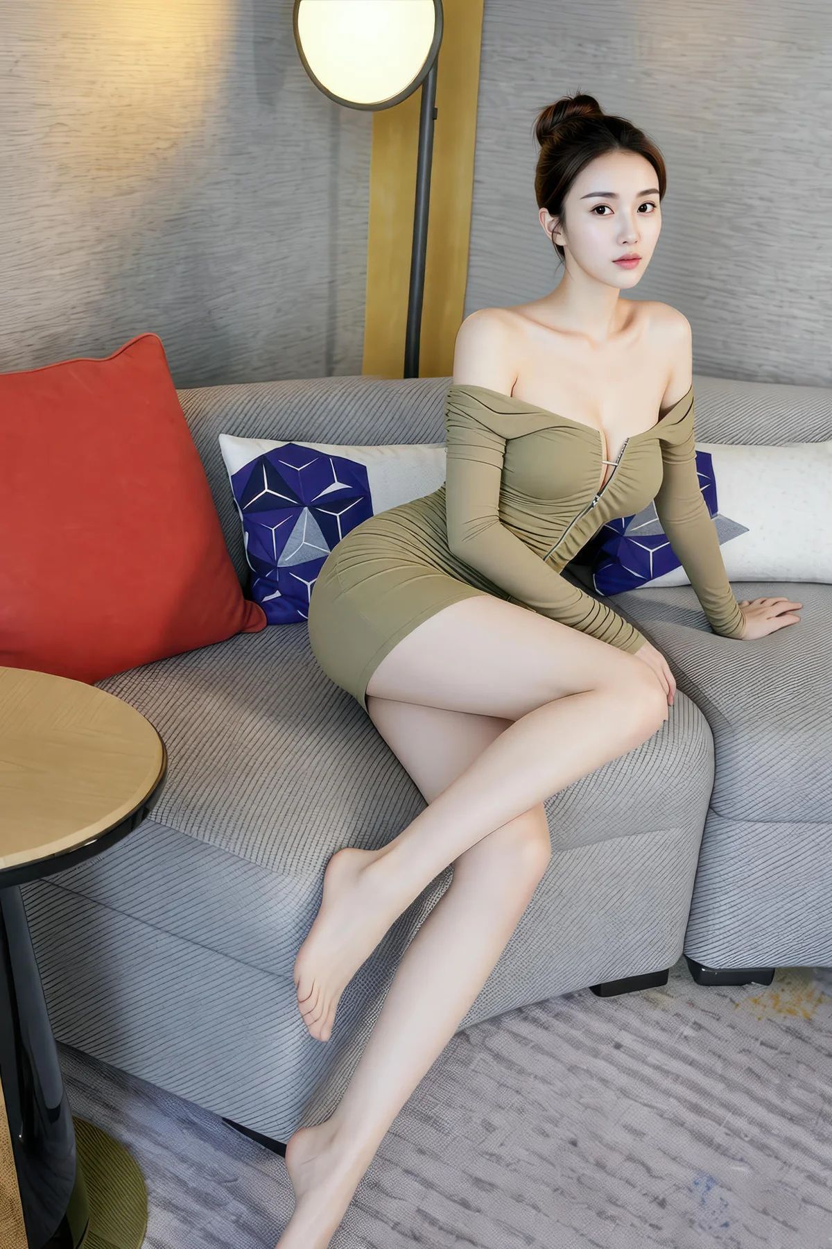 AIG  No.522 一拧紧身裙香肩写真 - 44