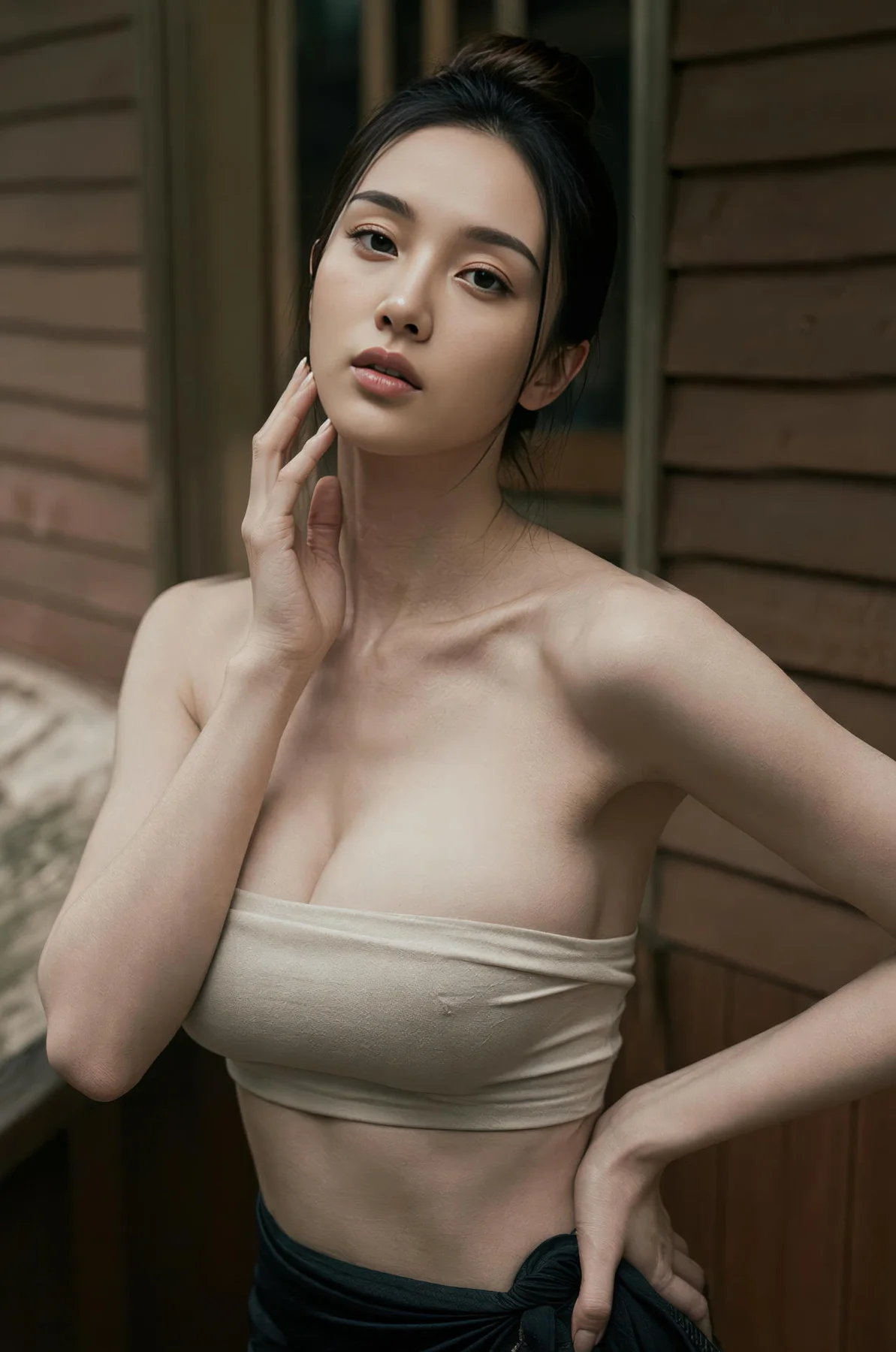 AIG  No.525 一拧抹胸短裙性感美乳 - 36