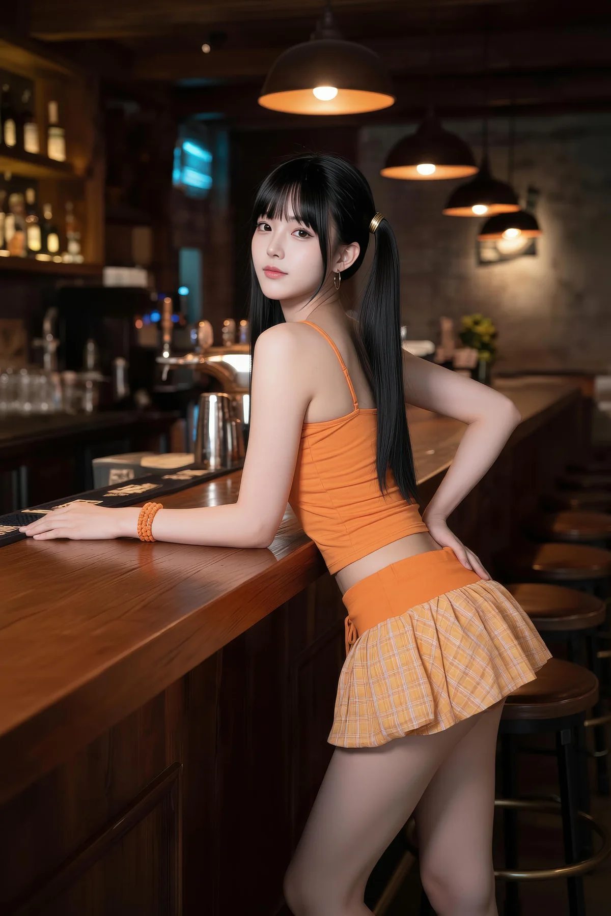 AIG  No.531 柚柚橙色短裙写真 - 58