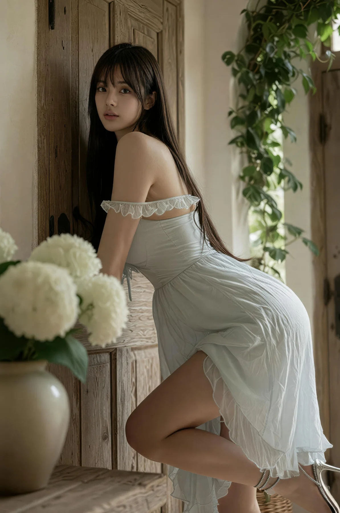 AIG  No.537 芭喜mila爆乳白色礼服裙 - 25