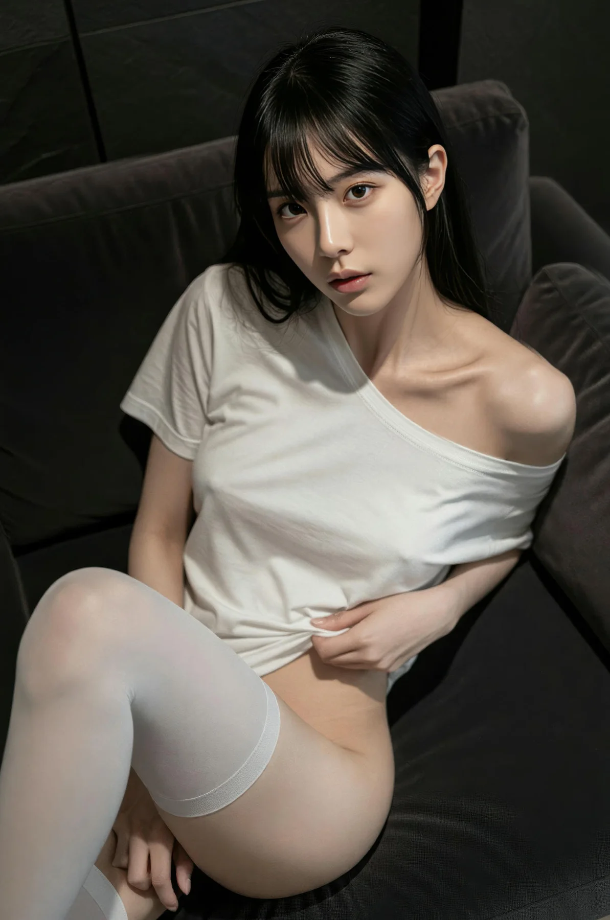 AIG  No.540 芭喜mila香肩白色t美腿 - 29