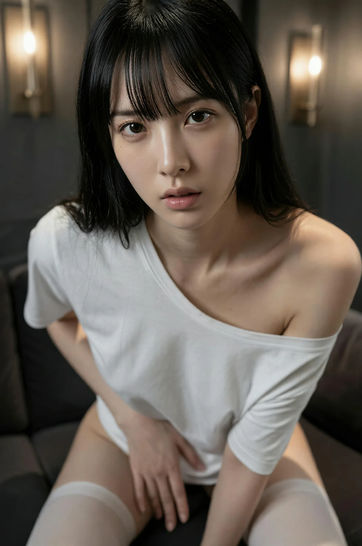 AIG  No.540 芭喜mila香肩白色t美腿 - 37