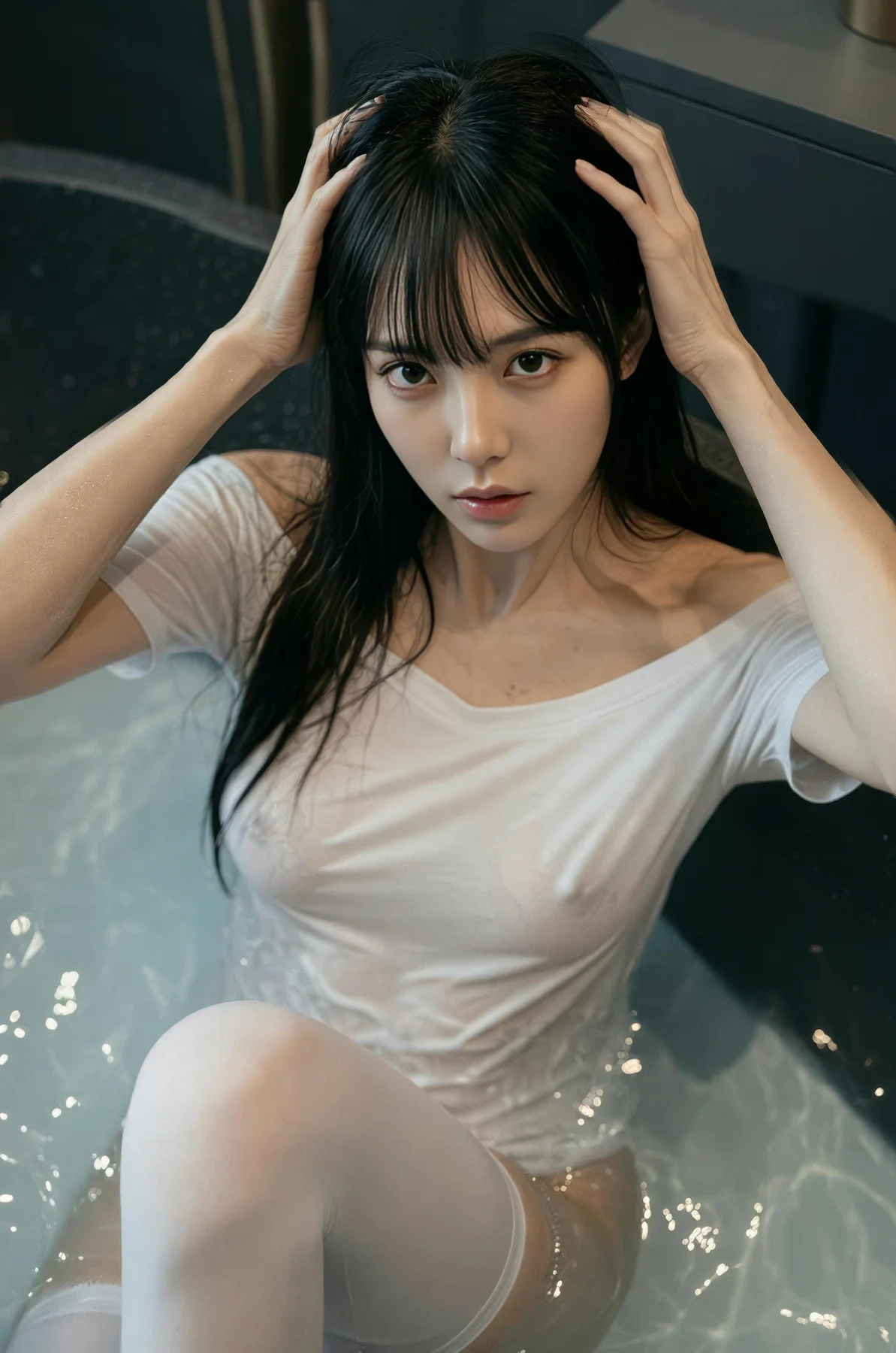 AIG  No.540 芭喜mila香肩白色t美腿 - 49
