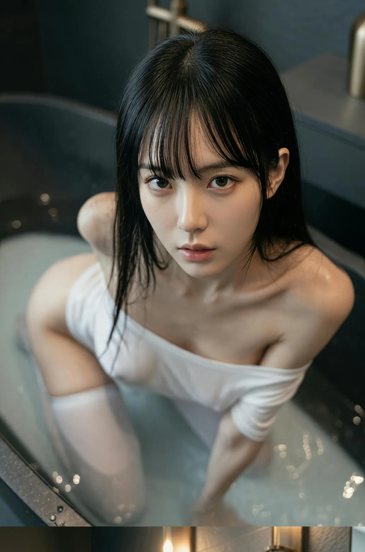 AIG  No.540 芭喜mila香肩白色t美腿 - 50
