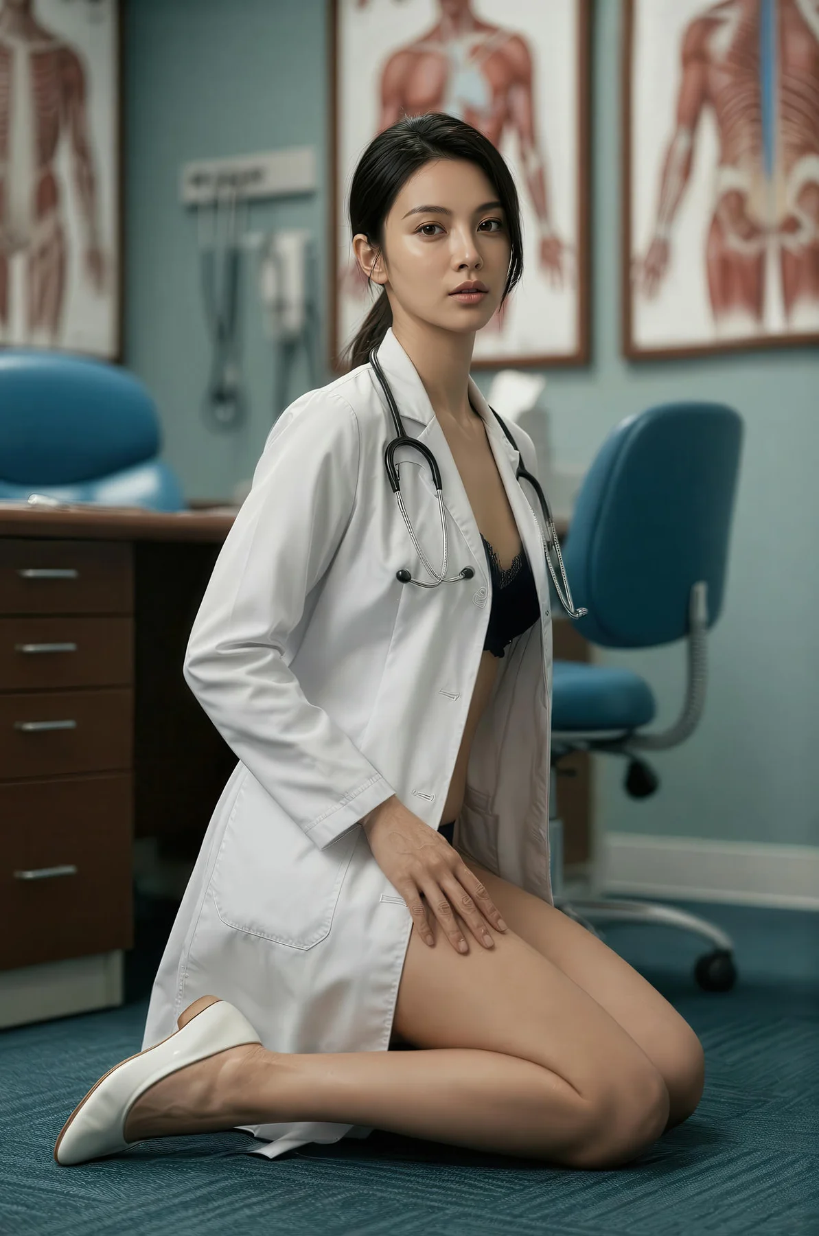AIG  No.548 柒琪喵医生主题爆乳写真 - 12