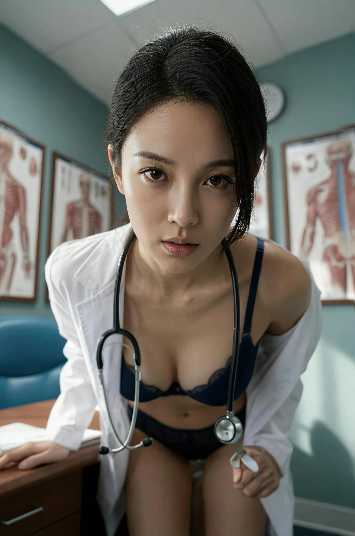 AIG  No.548 柒琪喵医生主题爆乳写真 - 22