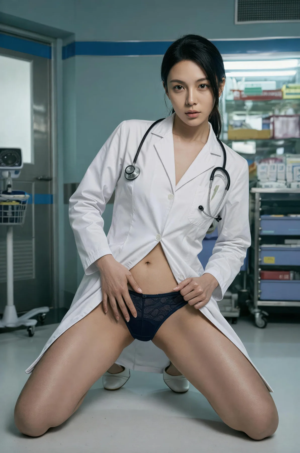 AIG  No.548 柒琪喵医生主题爆乳写真 - 43