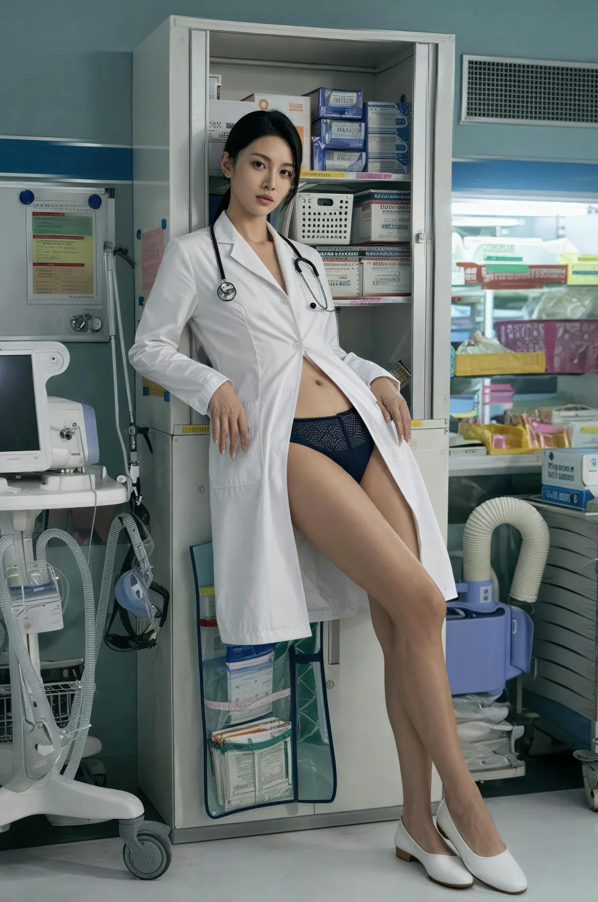 AIG  No.548 柒琪喵医生主题爆乳写真 - 48