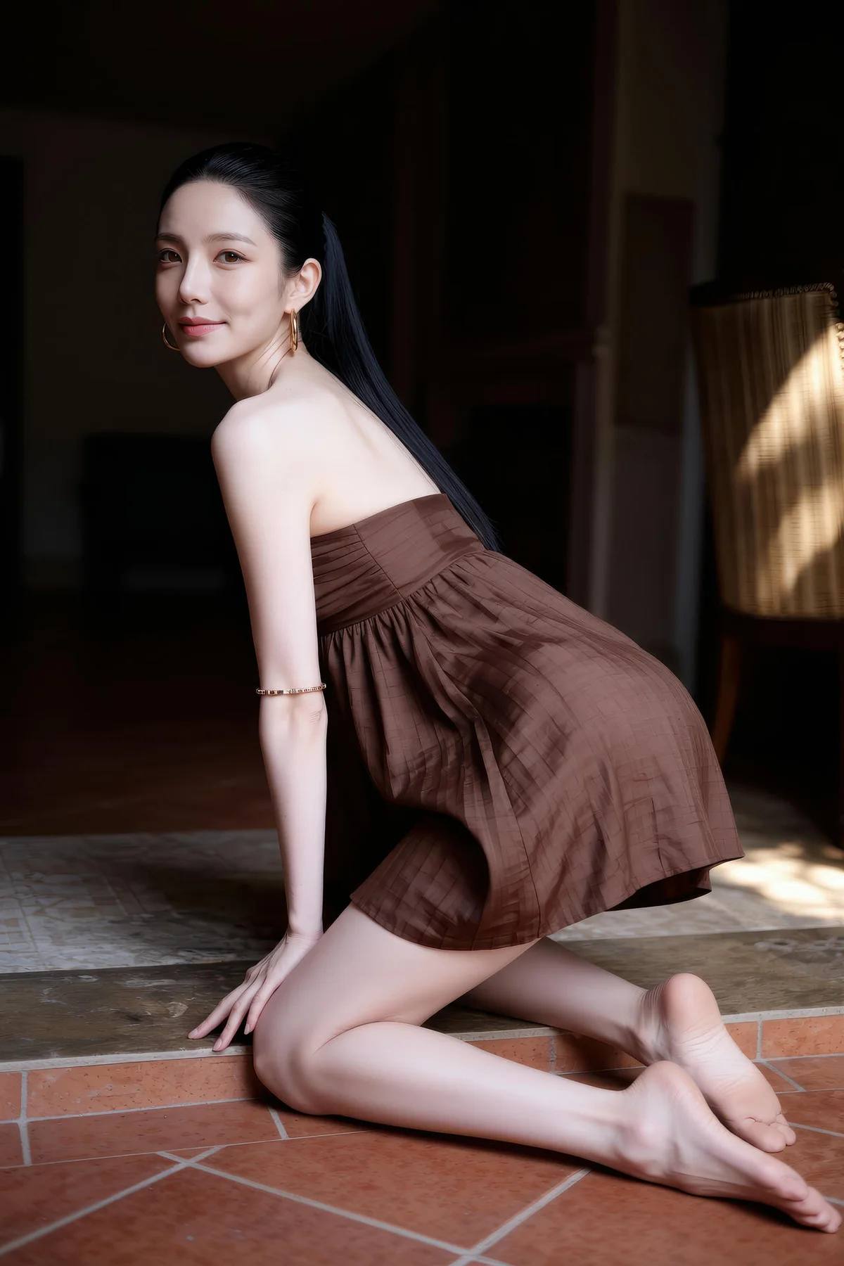 AIG  No.549 米妹抹胸短裙香肩 - 12