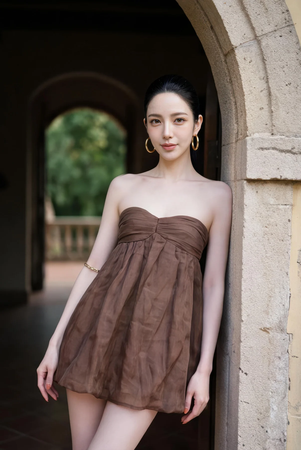AIG  No.549 米妹抹胸短裙香肩 - 37
