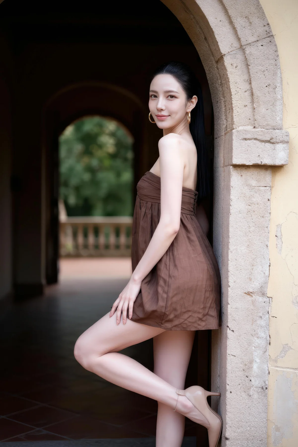 AIG  No.549 米妹抹胸短裙香肩 - 43