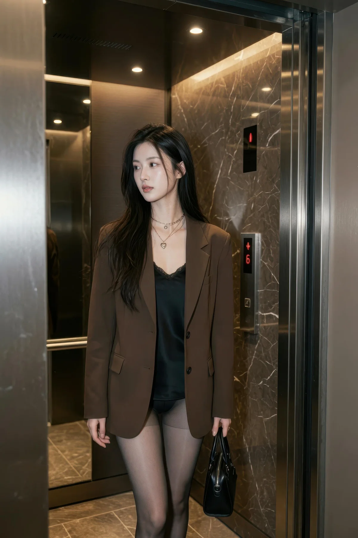 AIG  No.556 斯蔓黑丝高跟ol制服 - 15