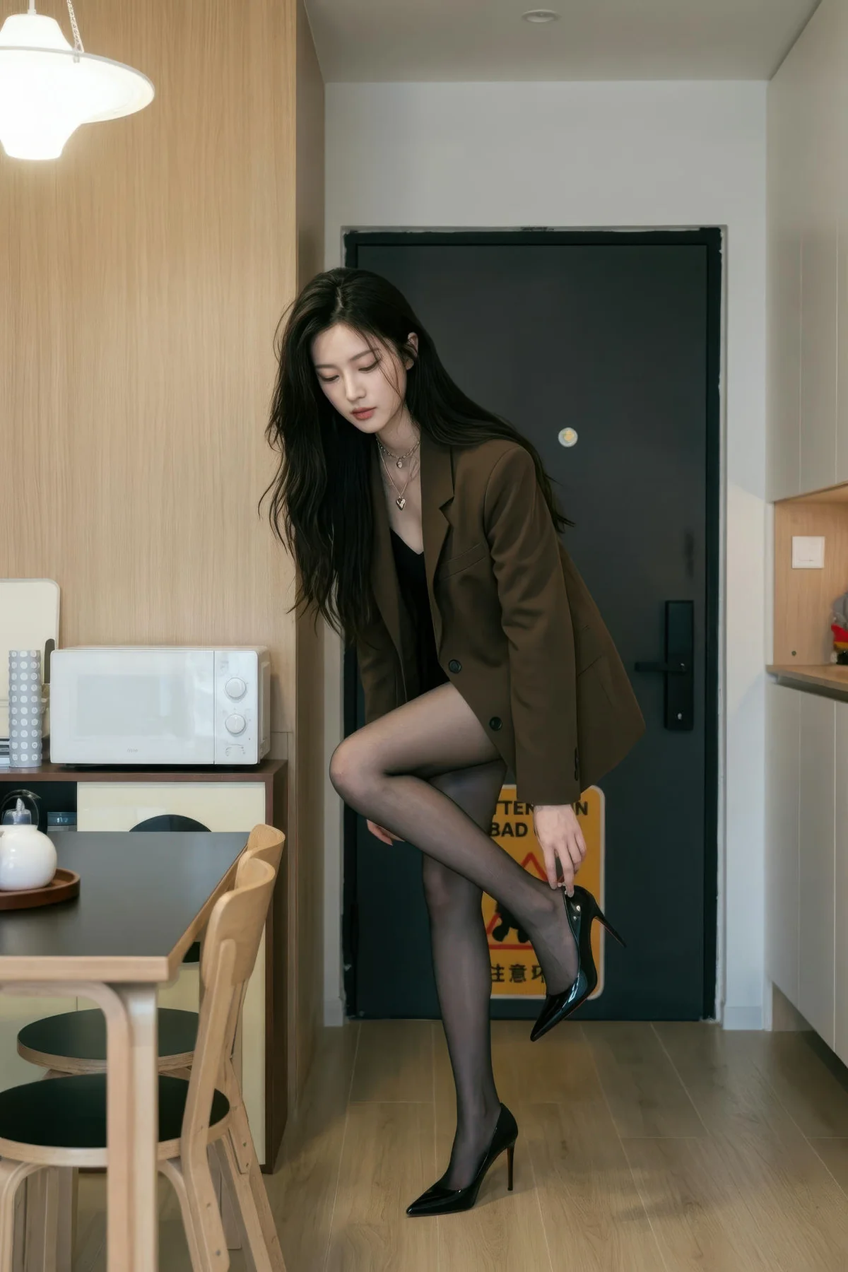 AIG  No.556 斯蔓黑丝高跟ol制服 - 25