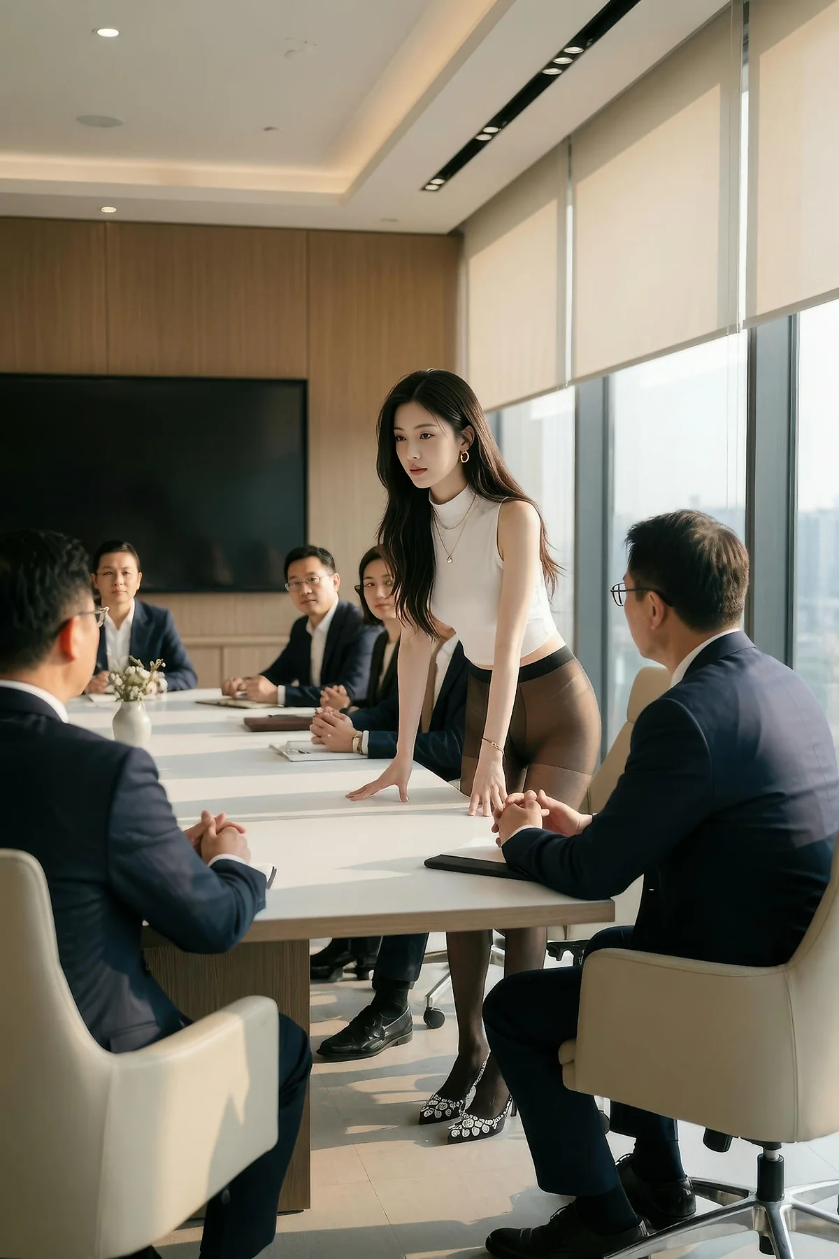 AIG  No.563 斯蔓气质美女工作日 - 35