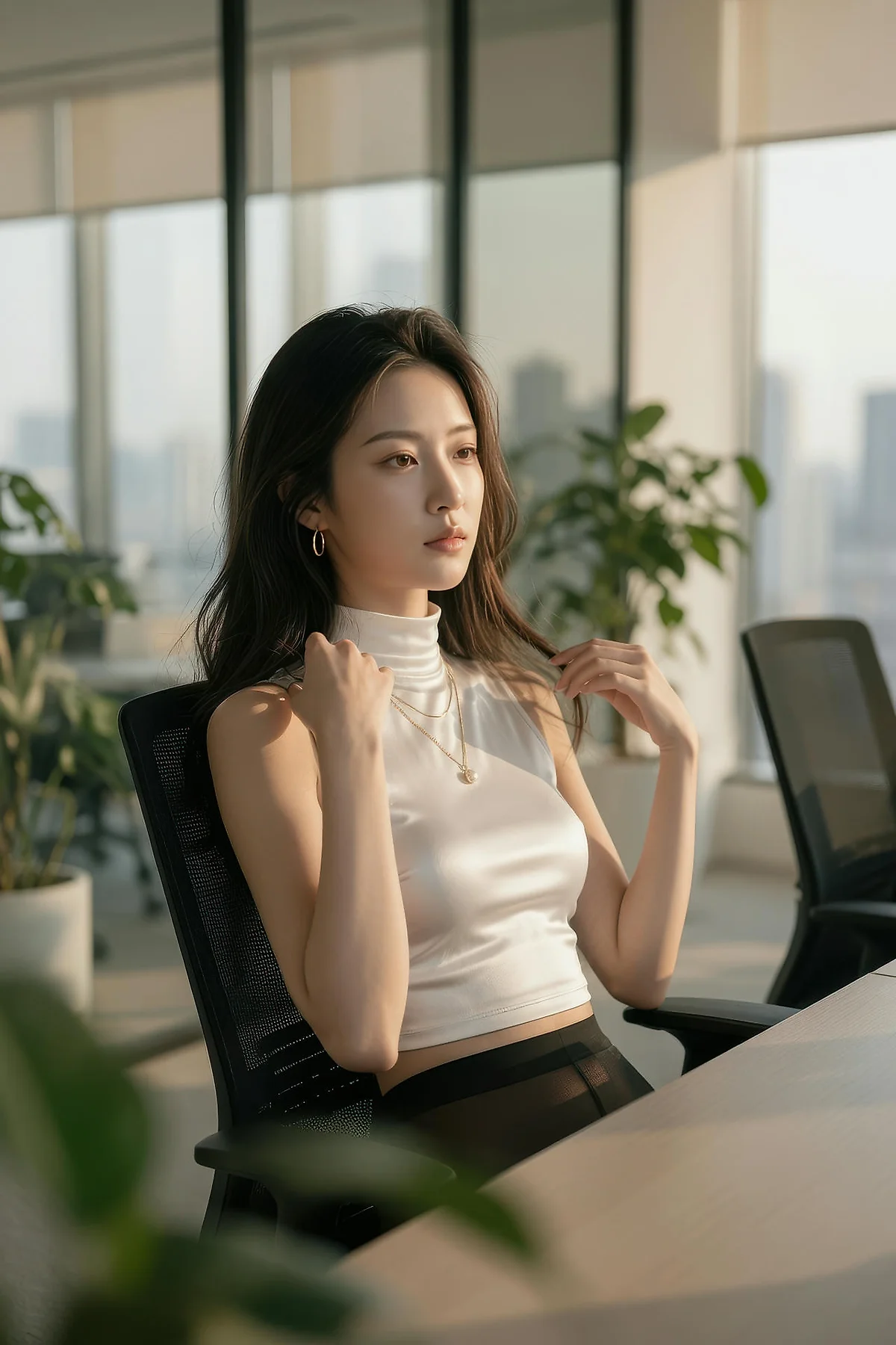 AIG  No.563 斯蔓气质美女工作日 - 38