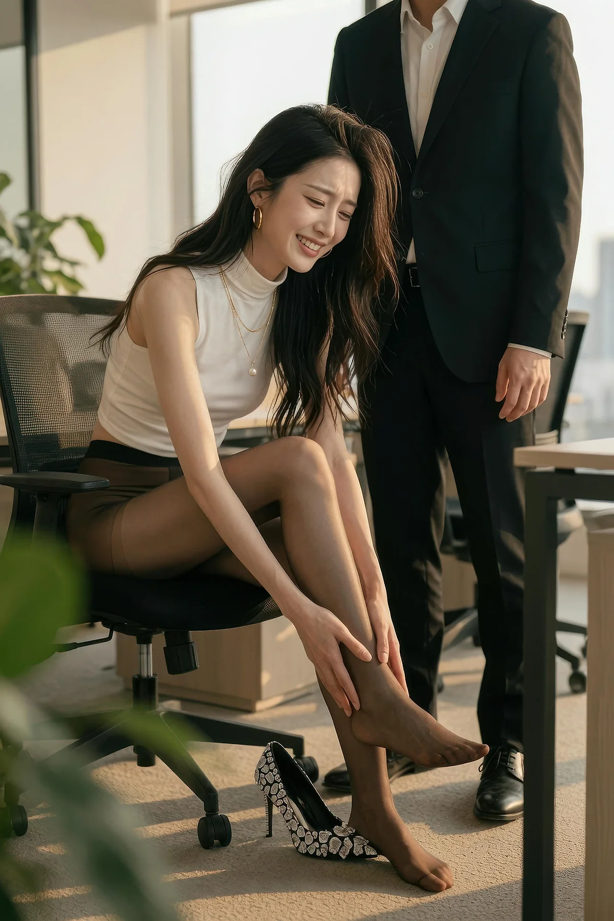 AIG  No.563 斯蔓气质美女工作日 - 42