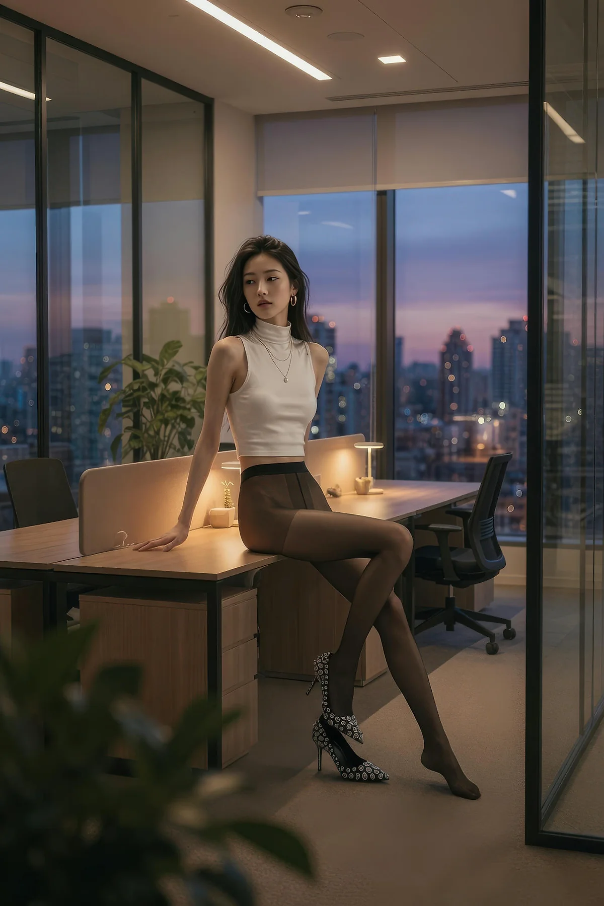 AIG  No.563 斯蔓气质美女工作日 - 58